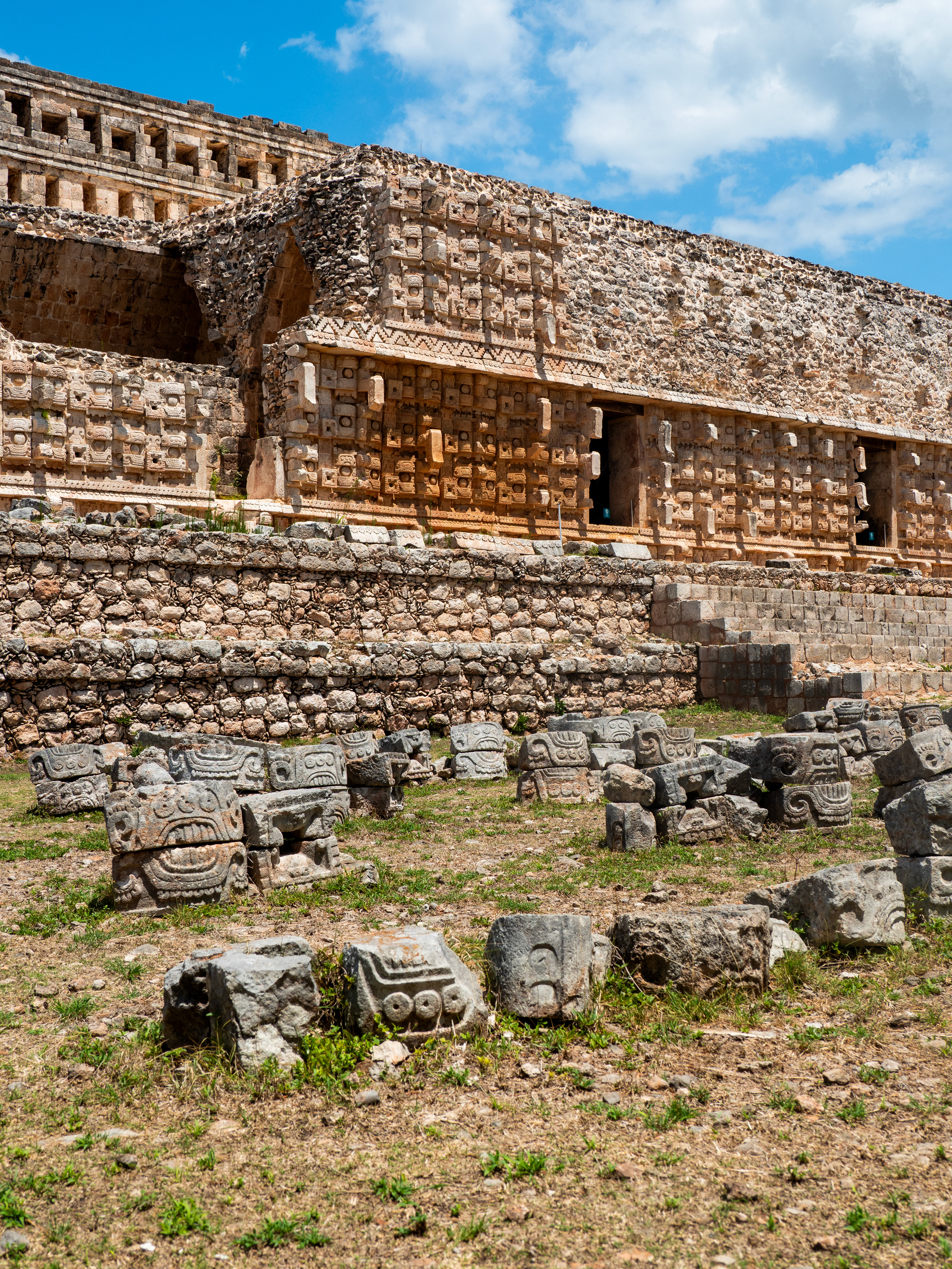 façade du palais des masques