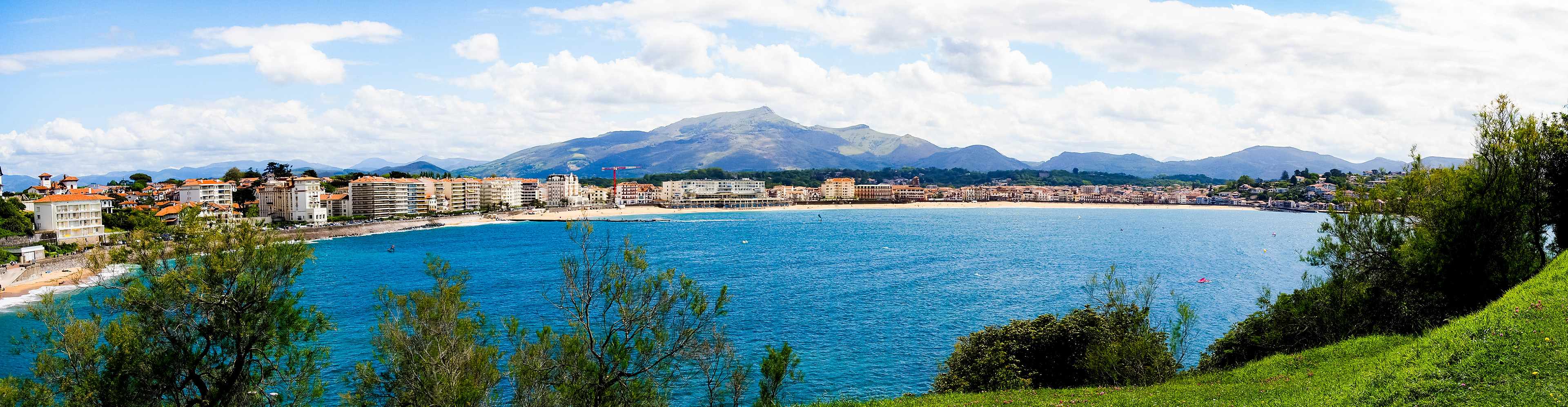 Panorama depuis la pointe de Sainte Barbe