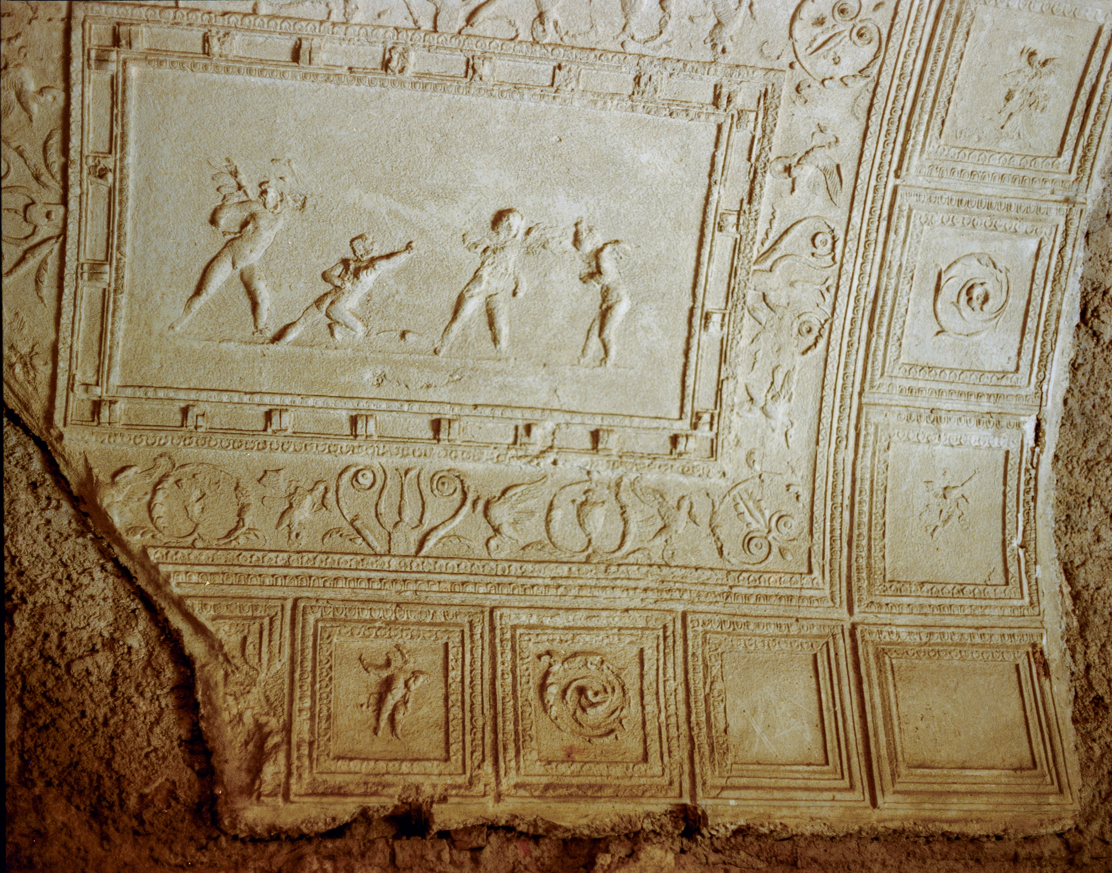 bas reliefs, kodak Gold 200