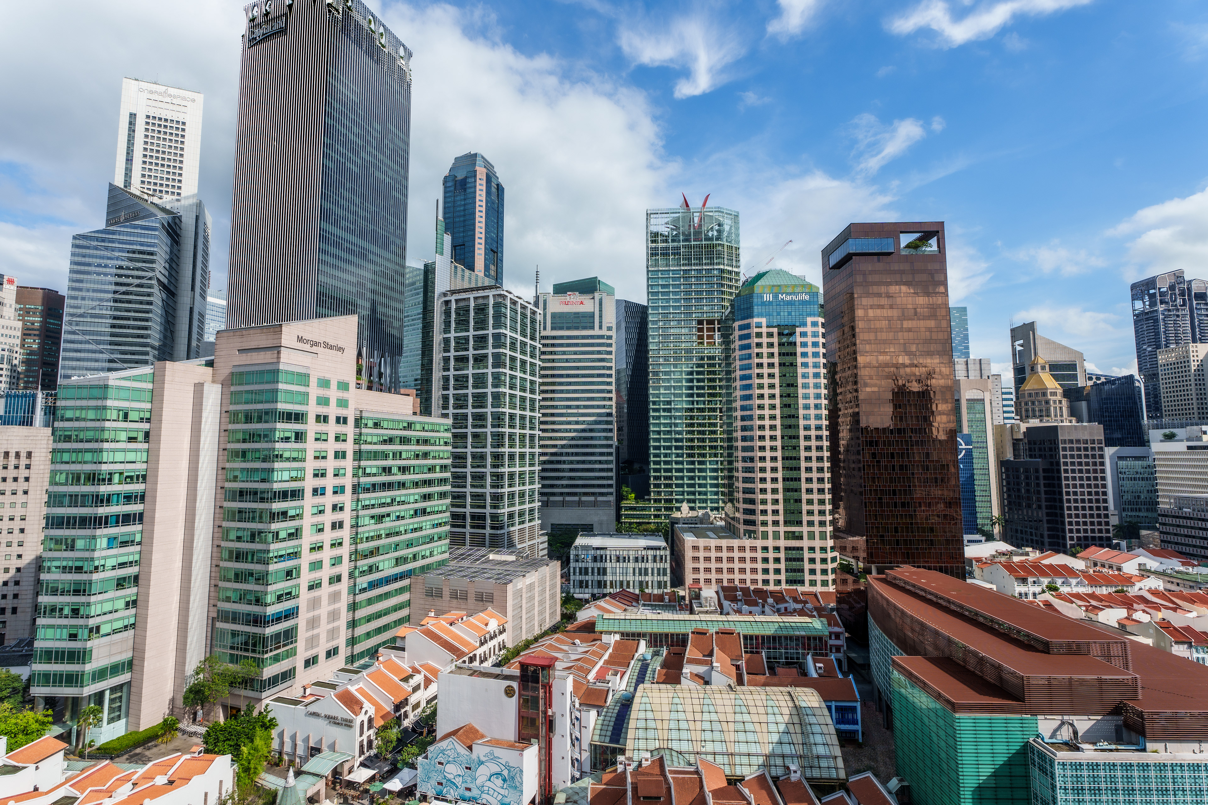 Un hôtel de luxe à dompte la narture, Singapour est "vert" à sa façon