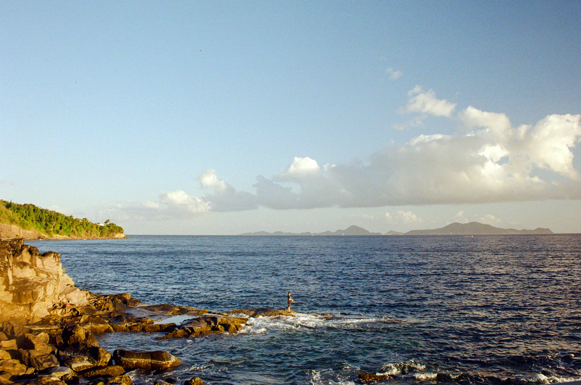 Vieux Fort en argentique couleur