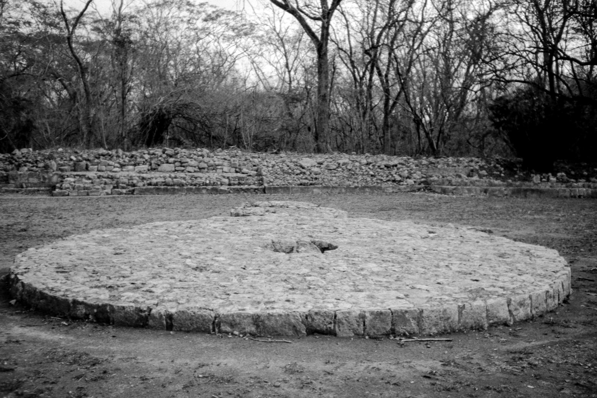 En argentique noir et blanc