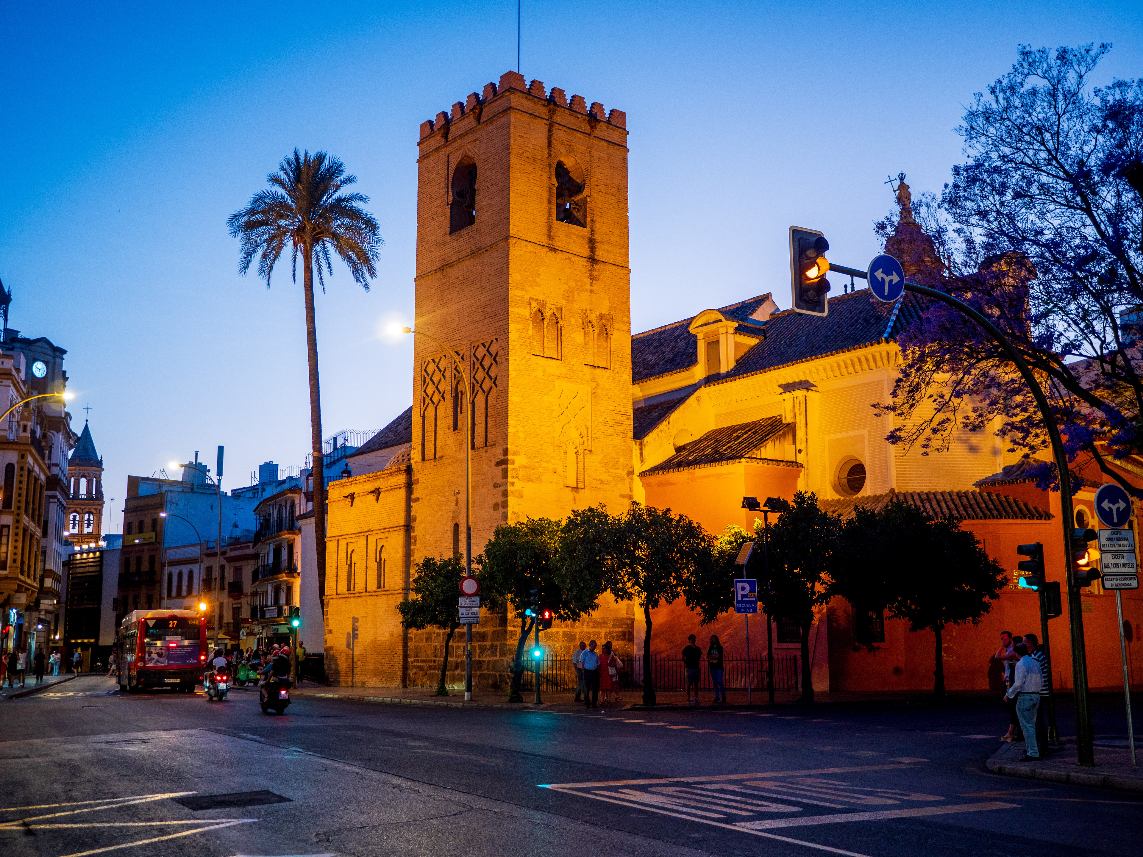 Eglise Santa Catalina et ses éléments de mosquée