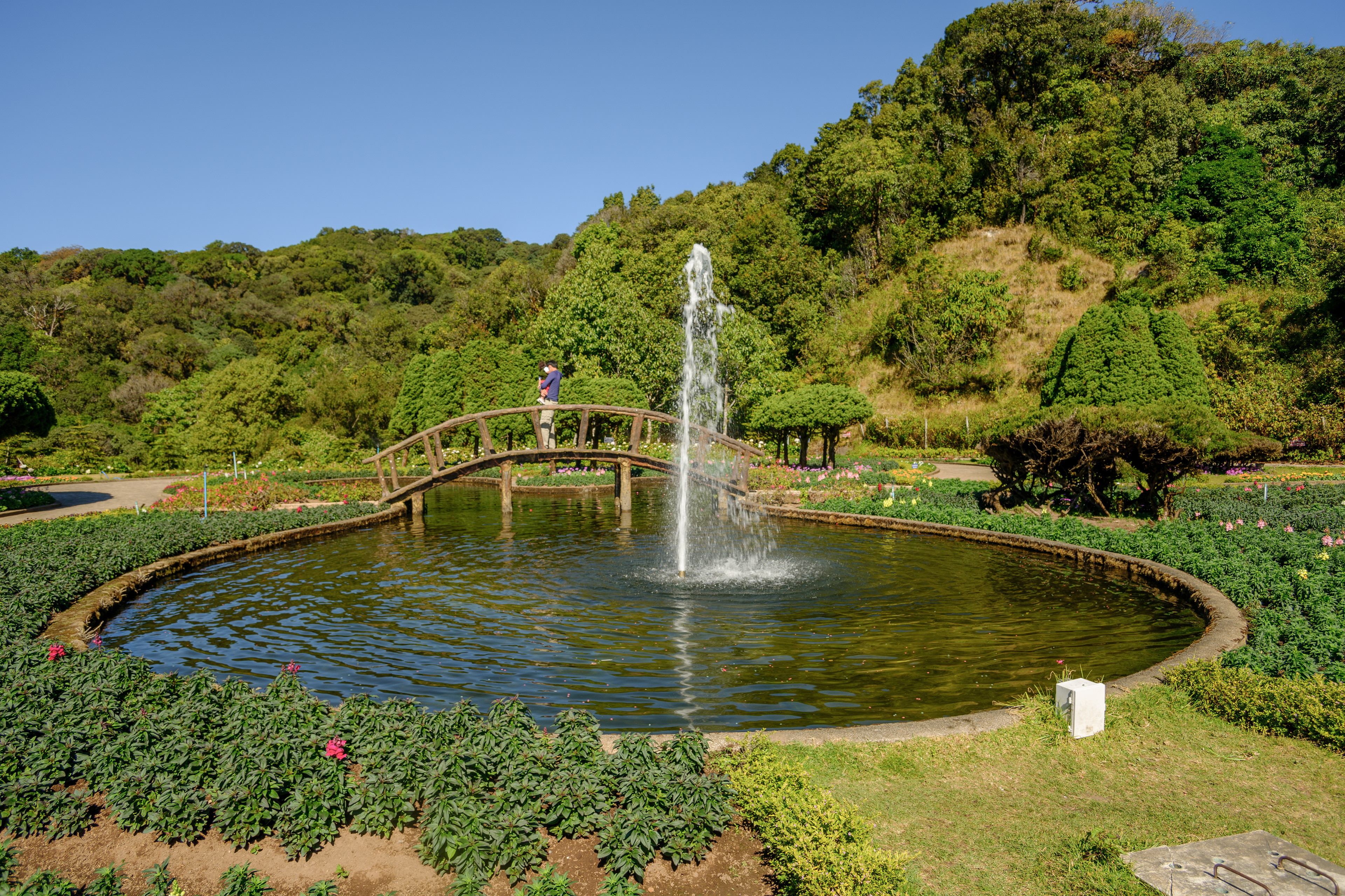 jardin du Phra Mahathat Naphaphon Bhumisiri