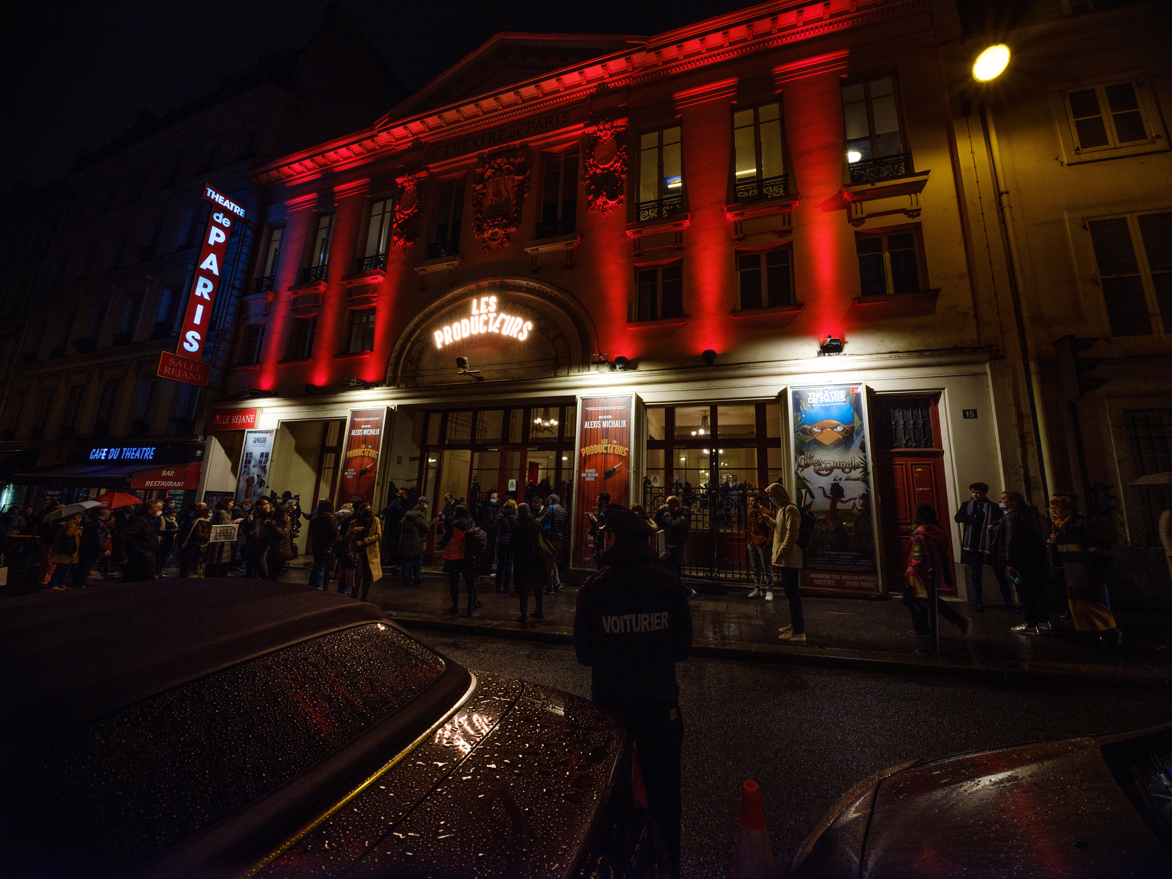 Les producteurs au Théâtre de Paris