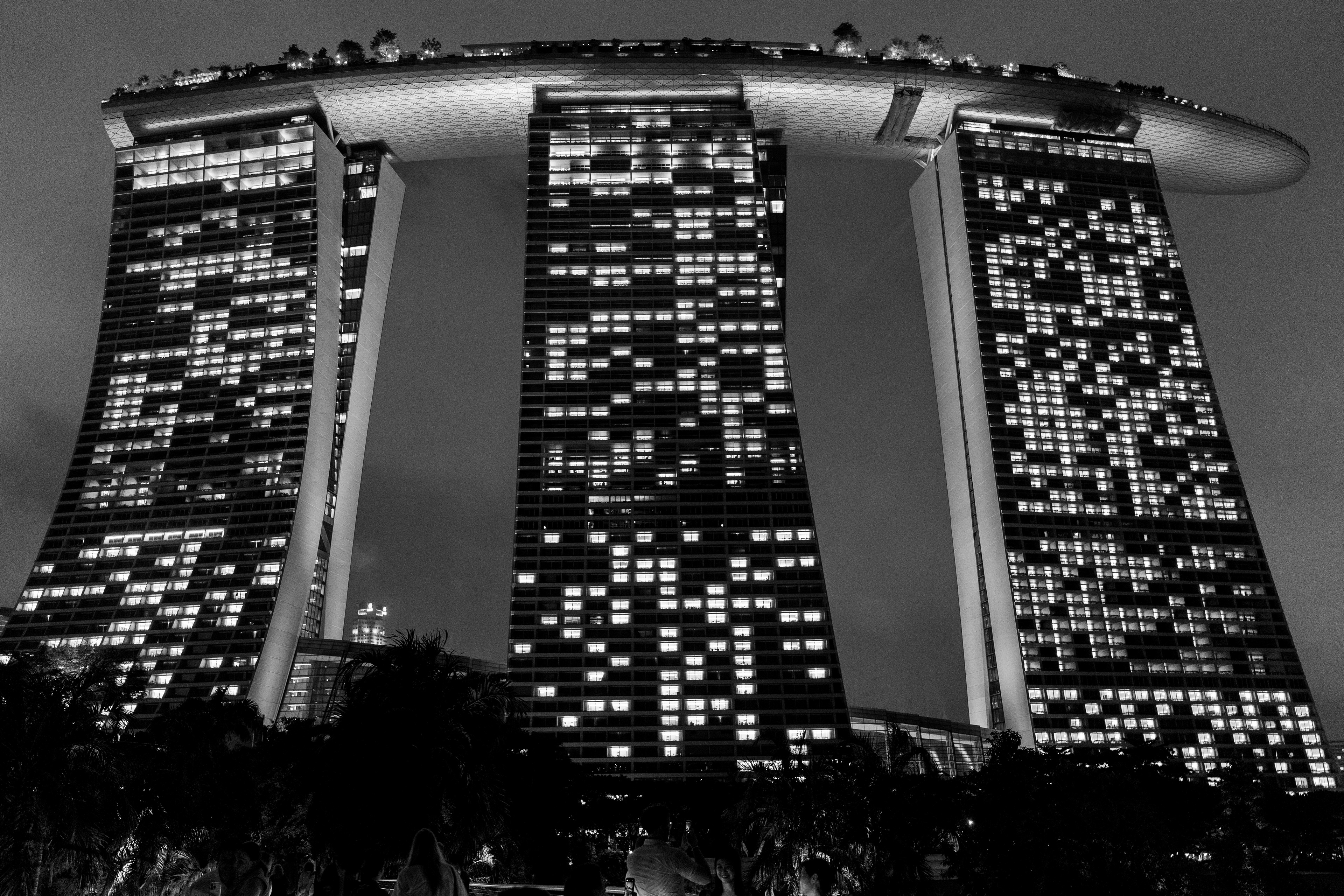vu depuis Gardens of the bay