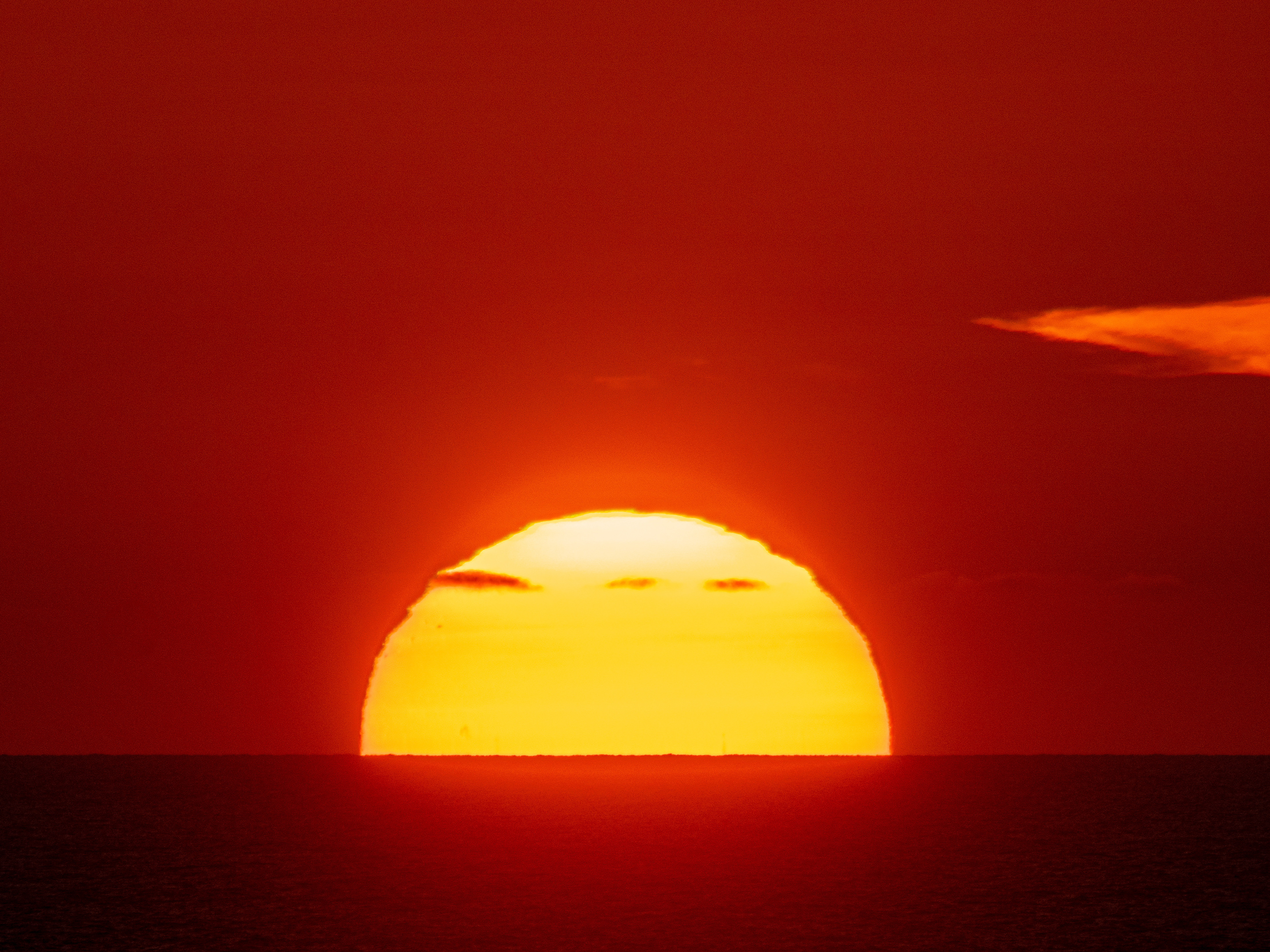 Soleil et nuages
