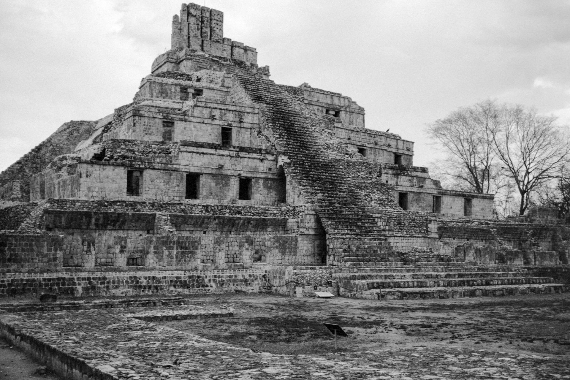 En argentique noir et blanc