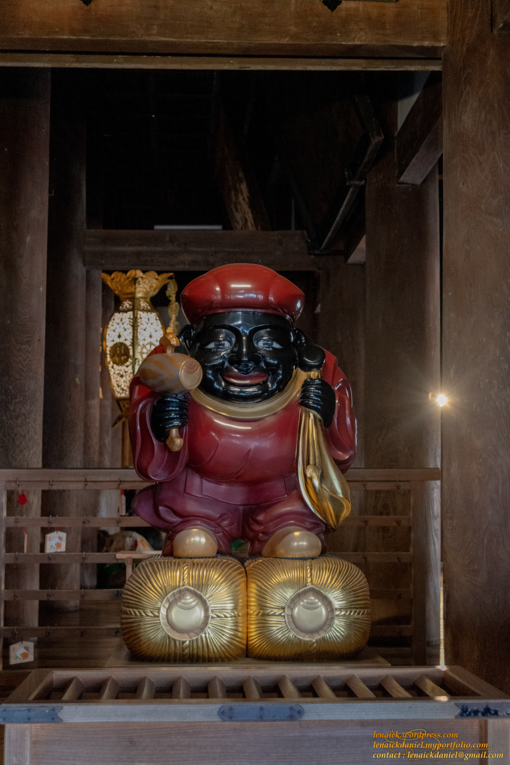 Bouddha, à l'entrée du Kiyomizu Dera Hondo