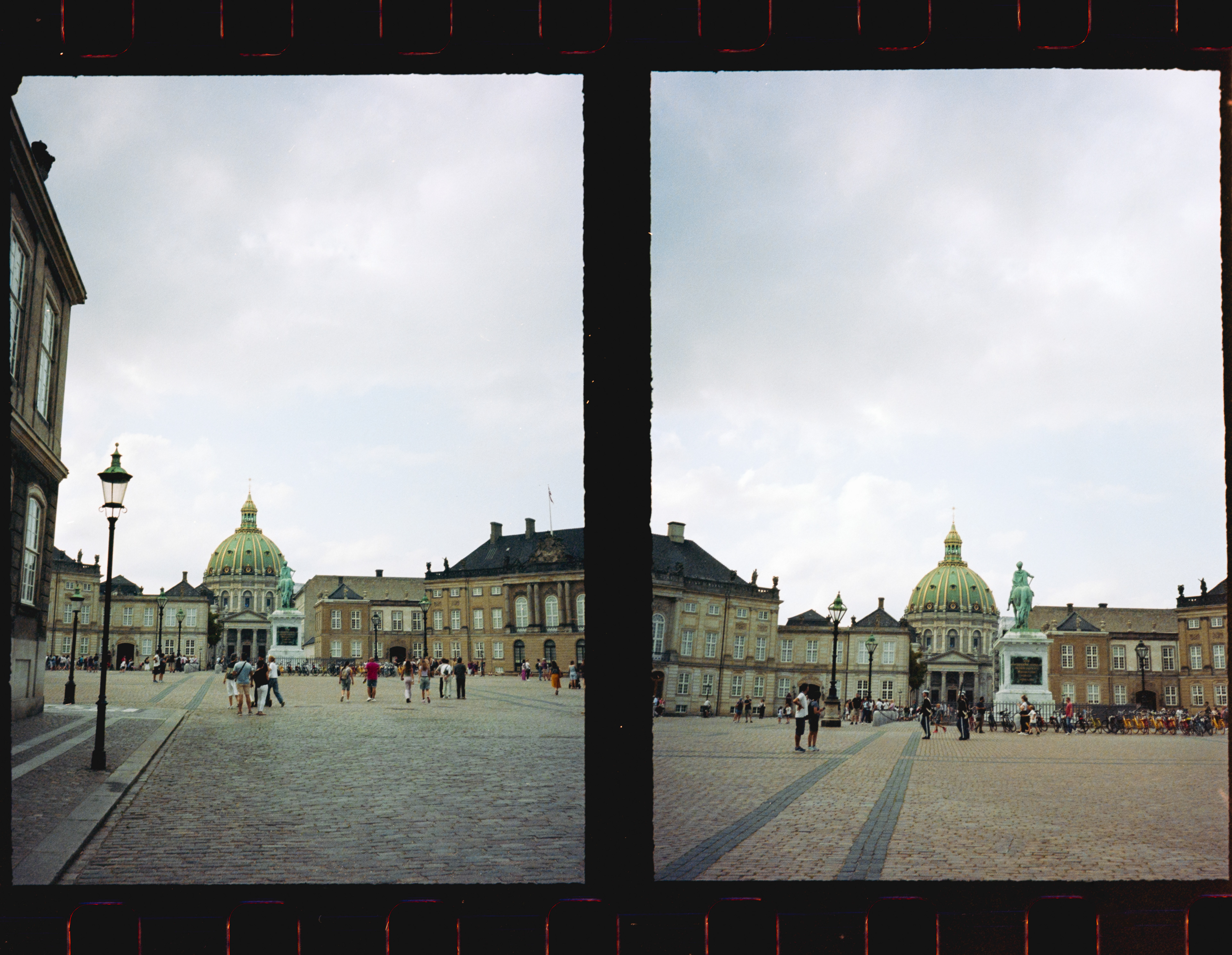 Amalienborg. Résidence d'hiver de la famille royale