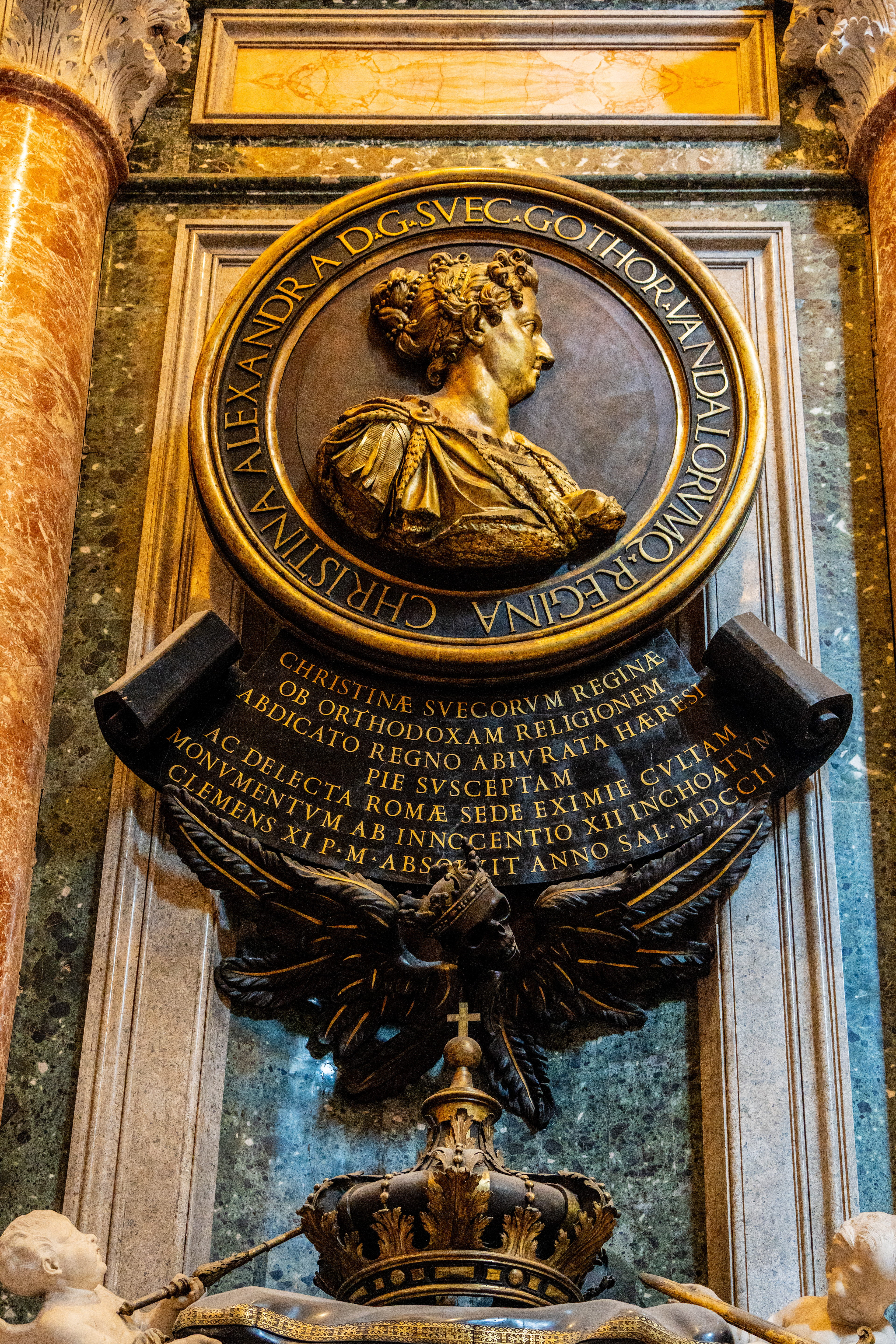 Monument de Christine de Suède