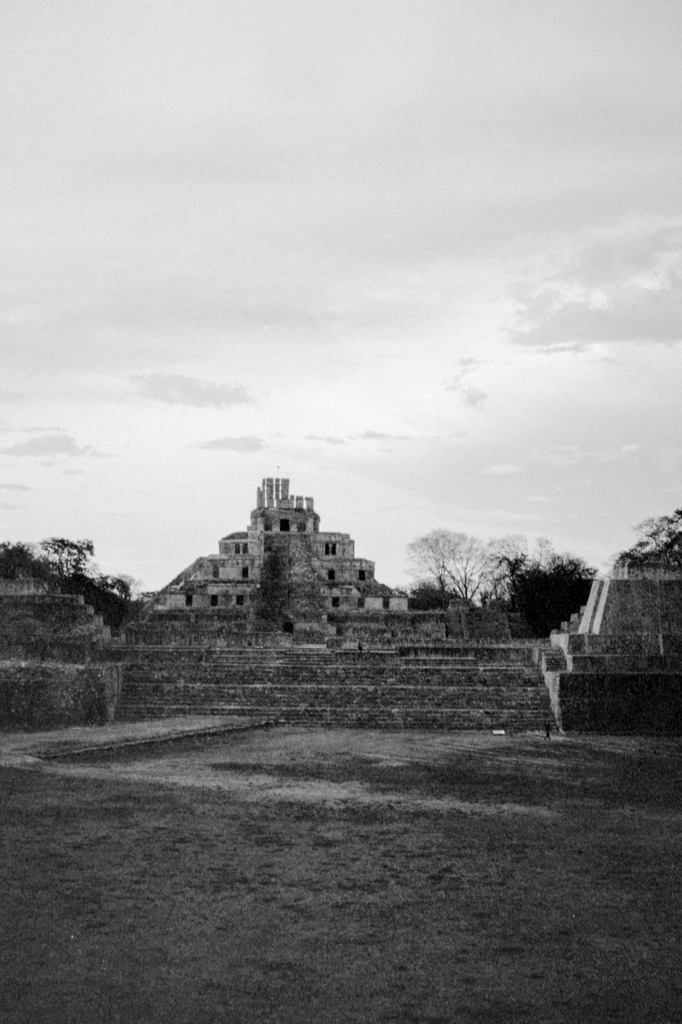 En argentique noir et blanc