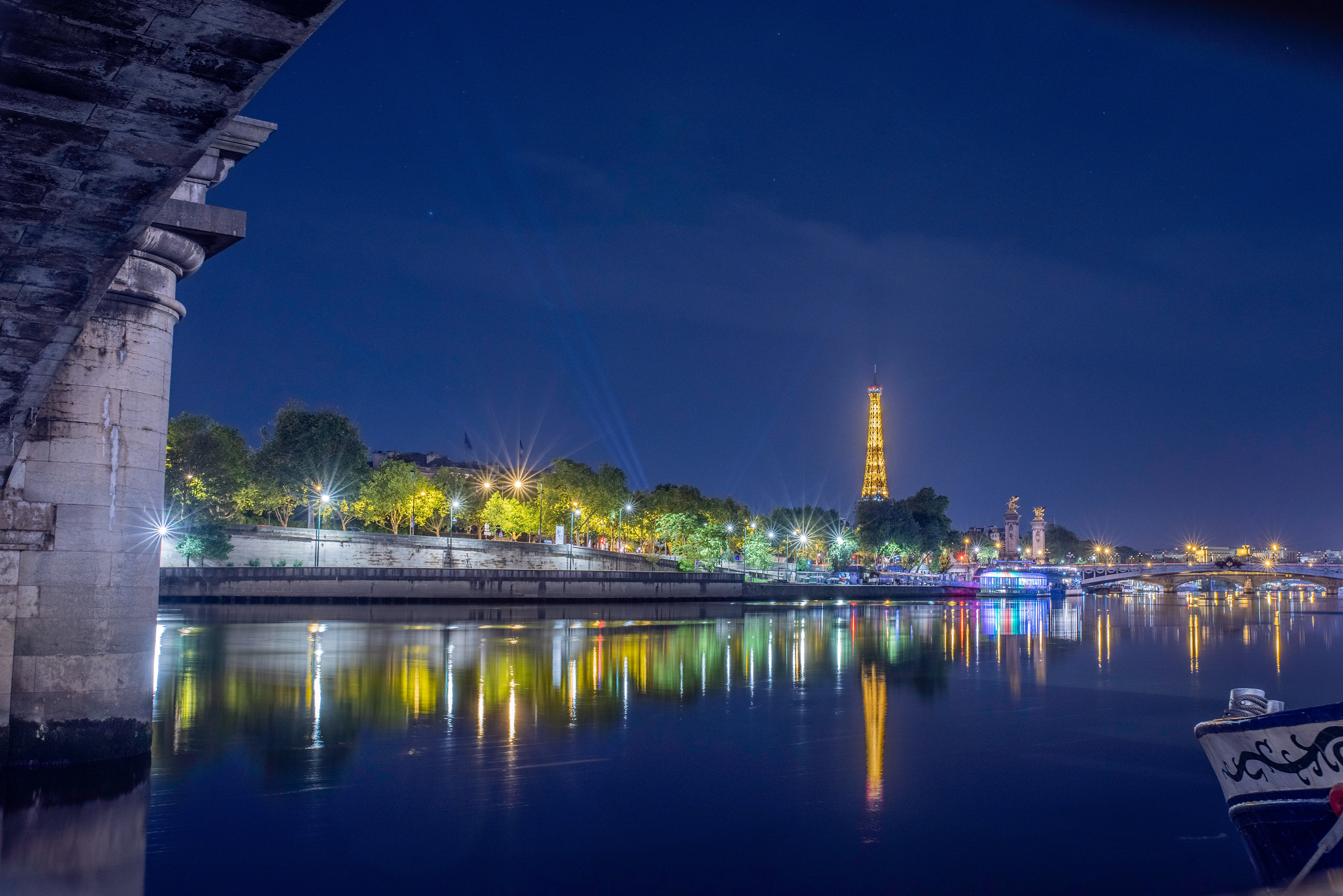 La Seine et la tour Eiffel
