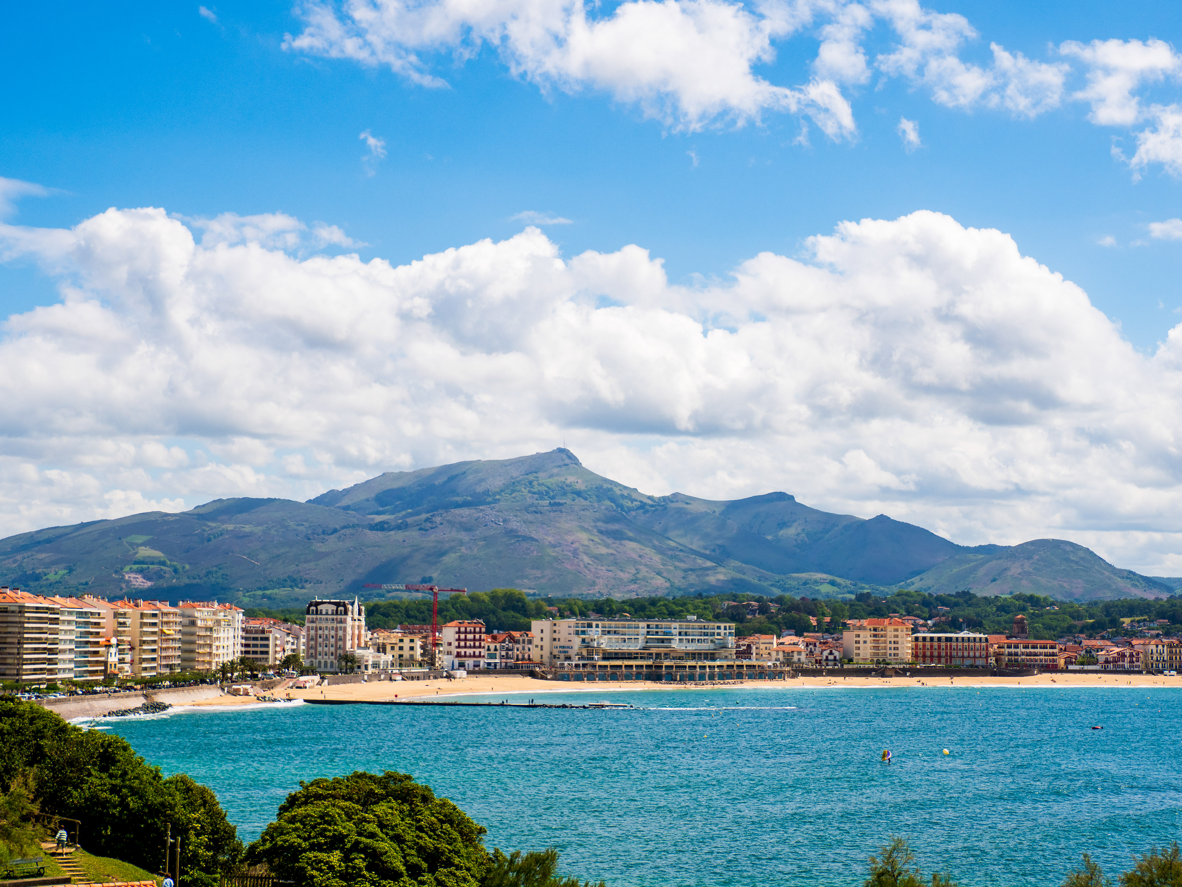 Panorama depuis la pointe de Sainte Barbe
