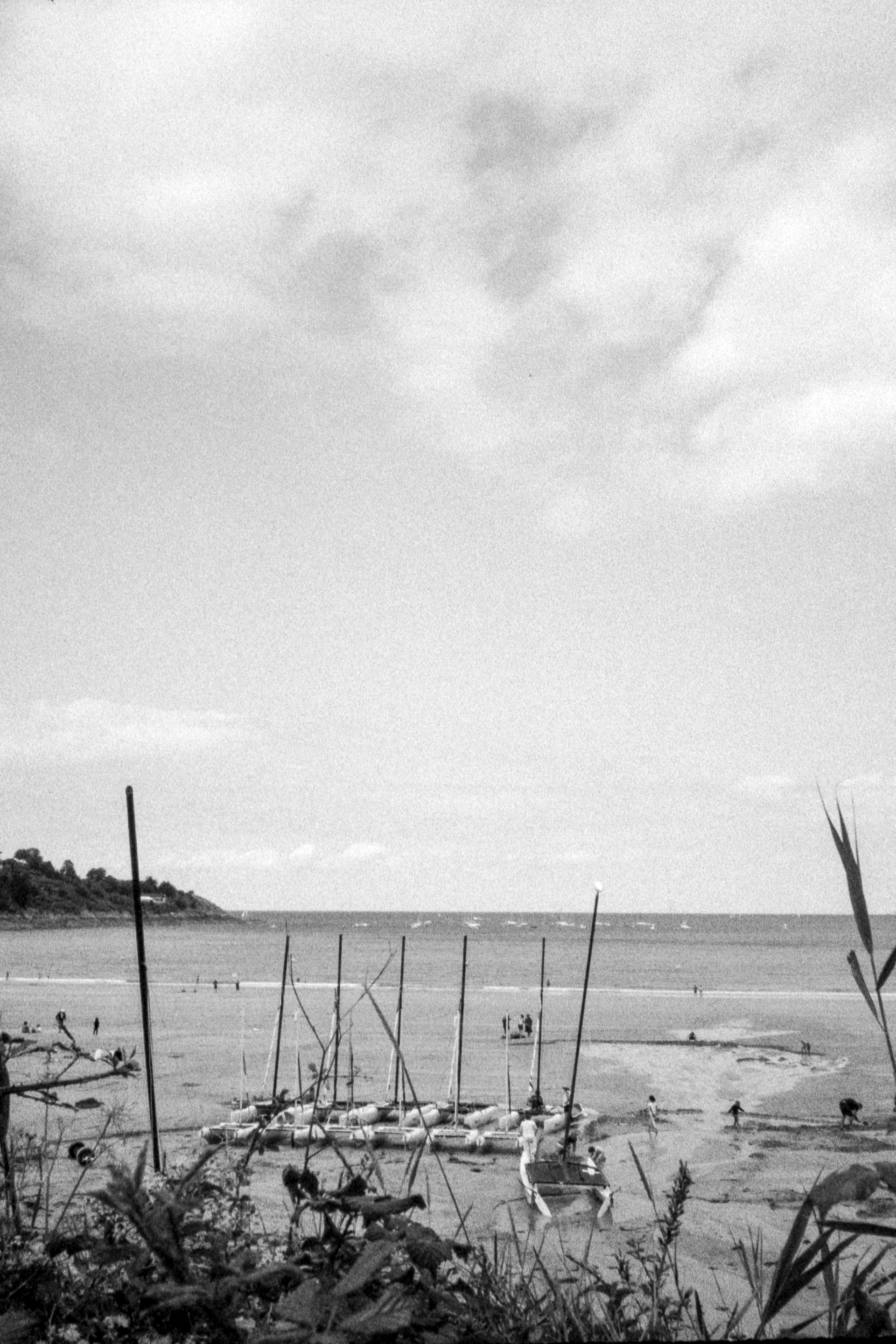 Pen Guen en pellicule noir et blanc