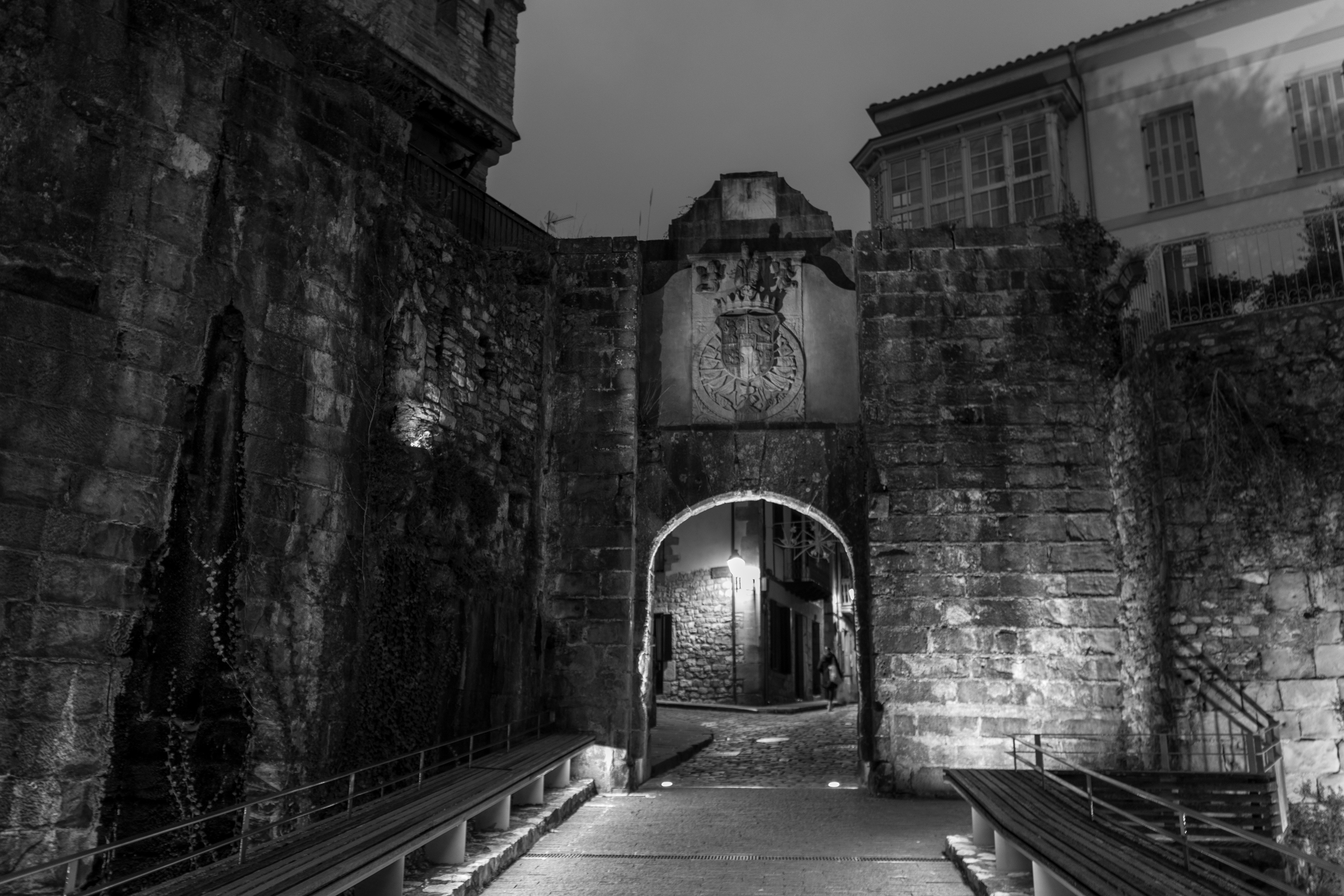 Entrée de la ville médievale