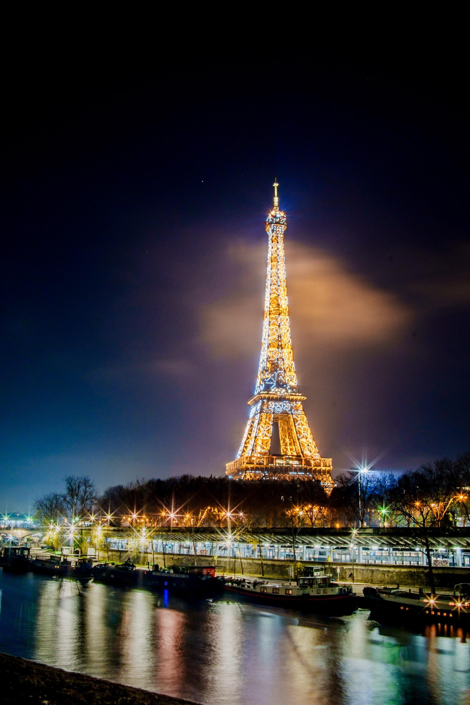 Tour Eiffel de nuit
