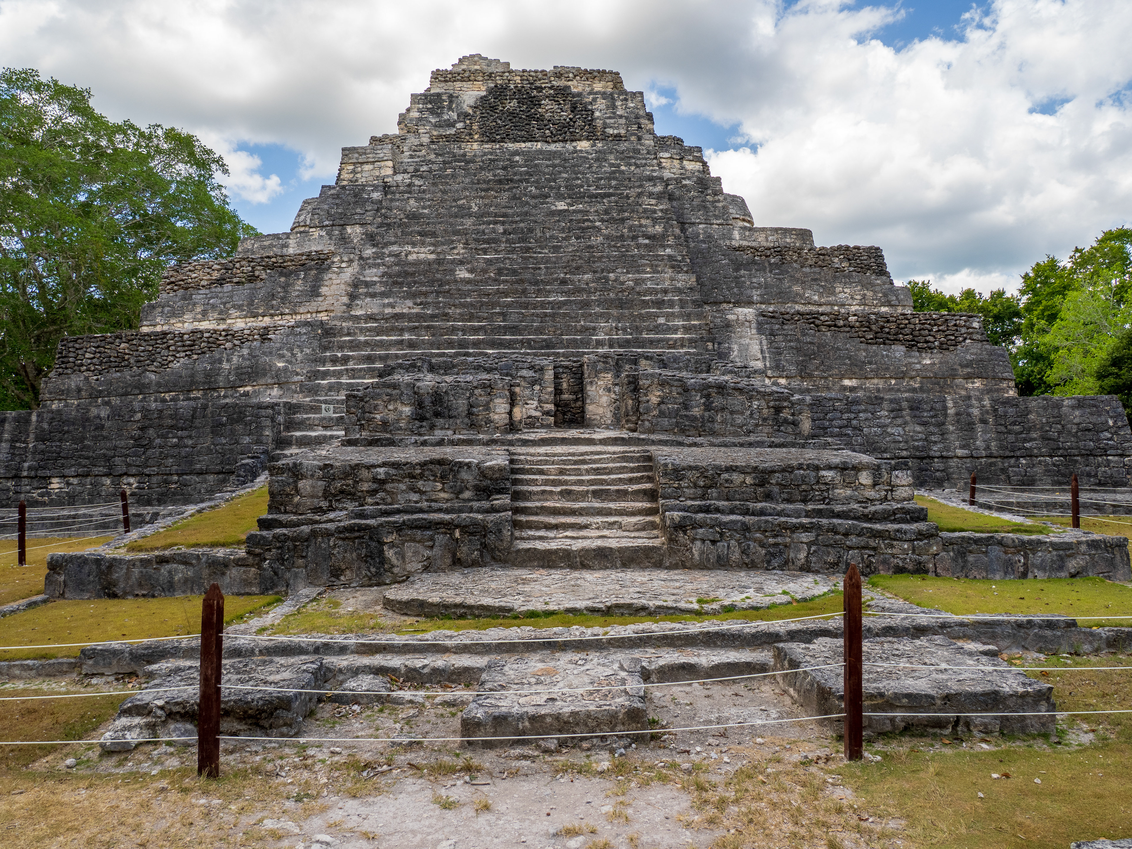 Temple 1 (l'INAH ne fait rarement dans la poésie pour nommer ses structures)