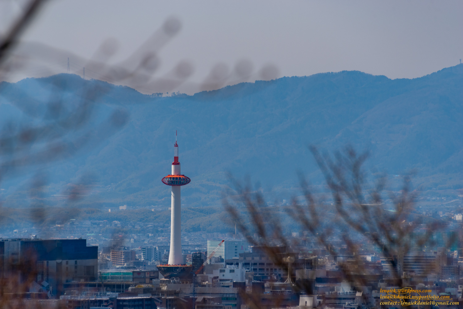 Vue sur Kyoto depuis le Kiyomizu Dera