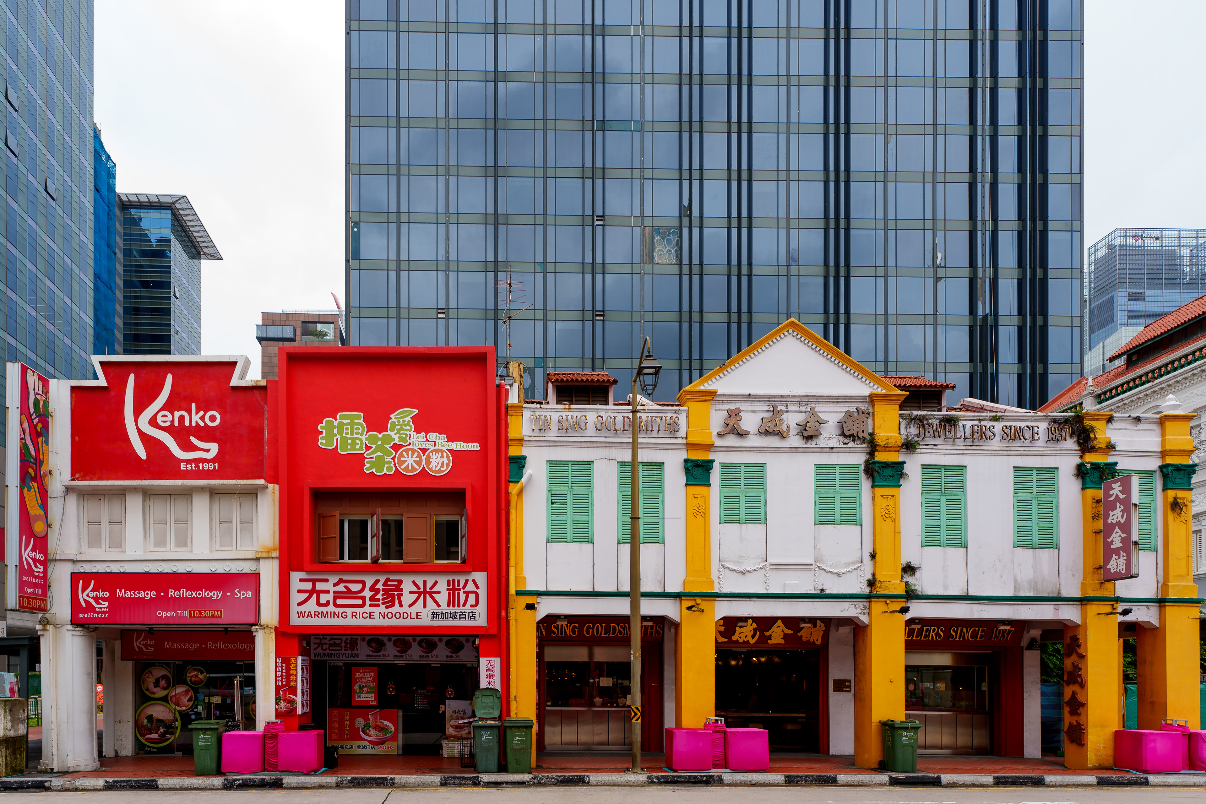 Façades de Chinatown