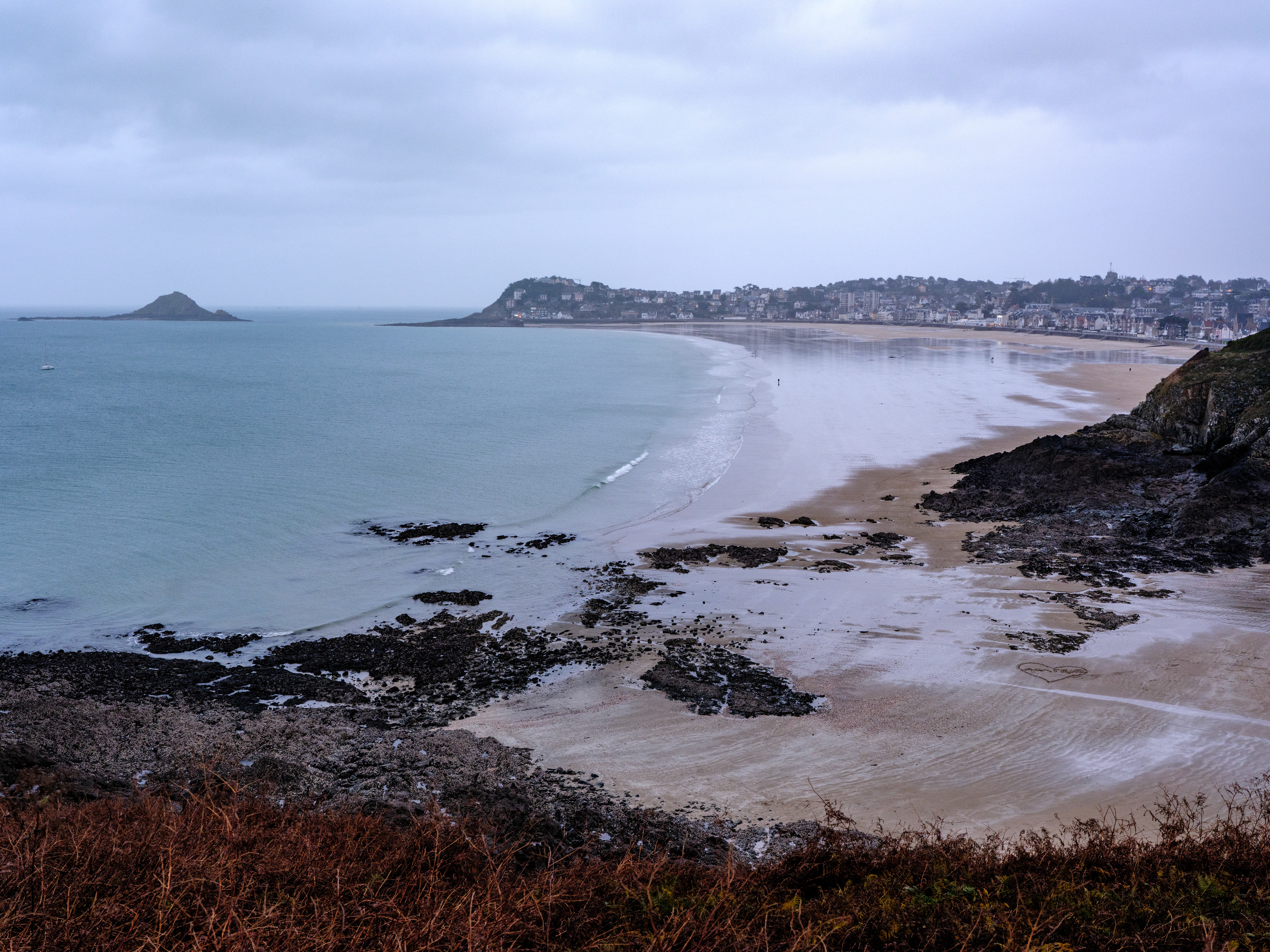 Anse du Pissot et plage du Val André