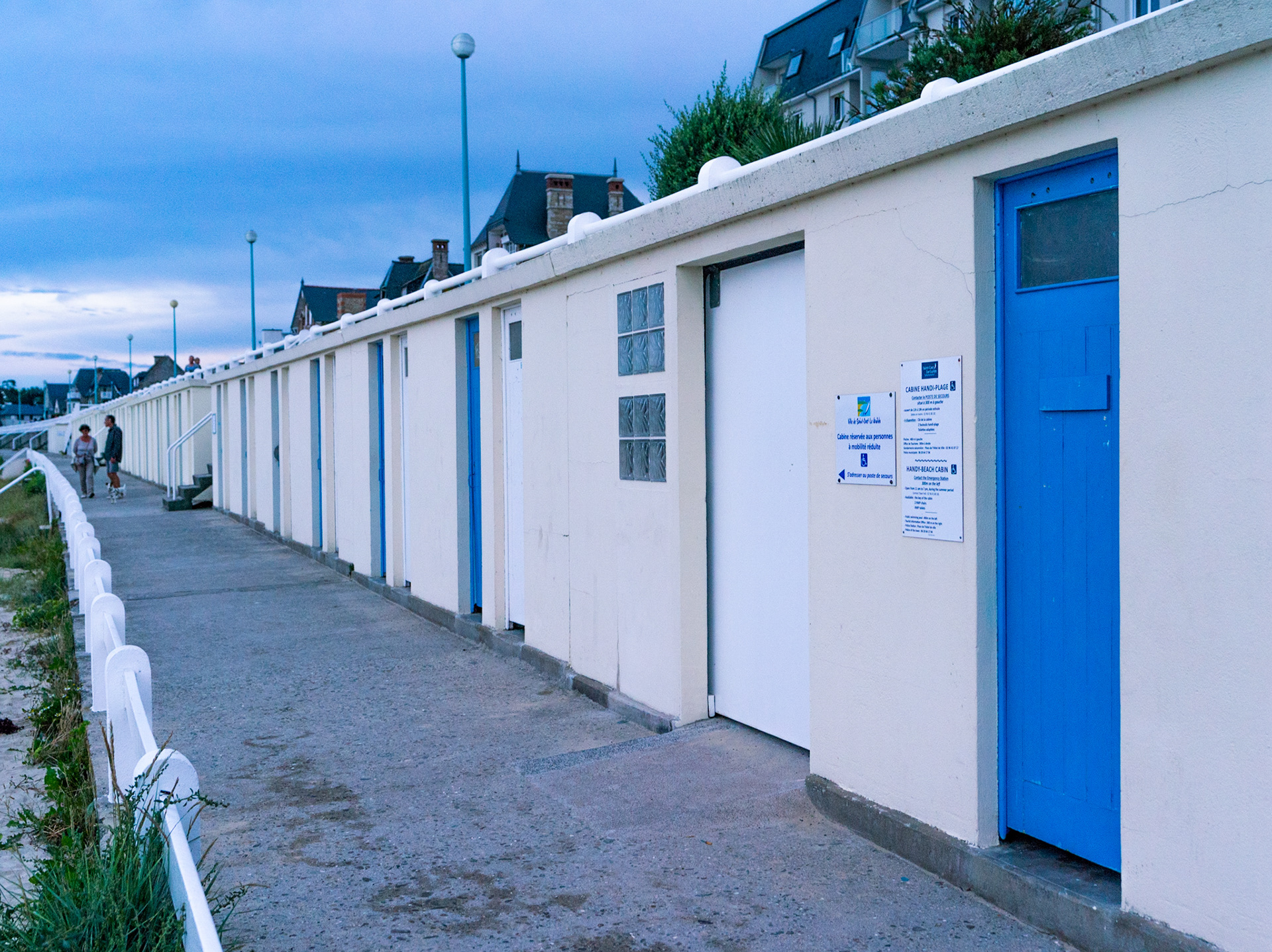 Grande plage de Saint-Cast, août 2019