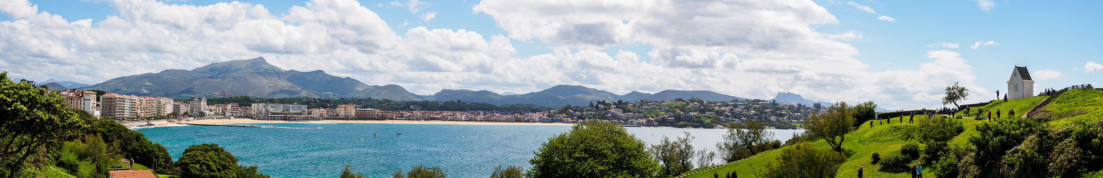 Panorama depuis la pointe de Sainte Barbe