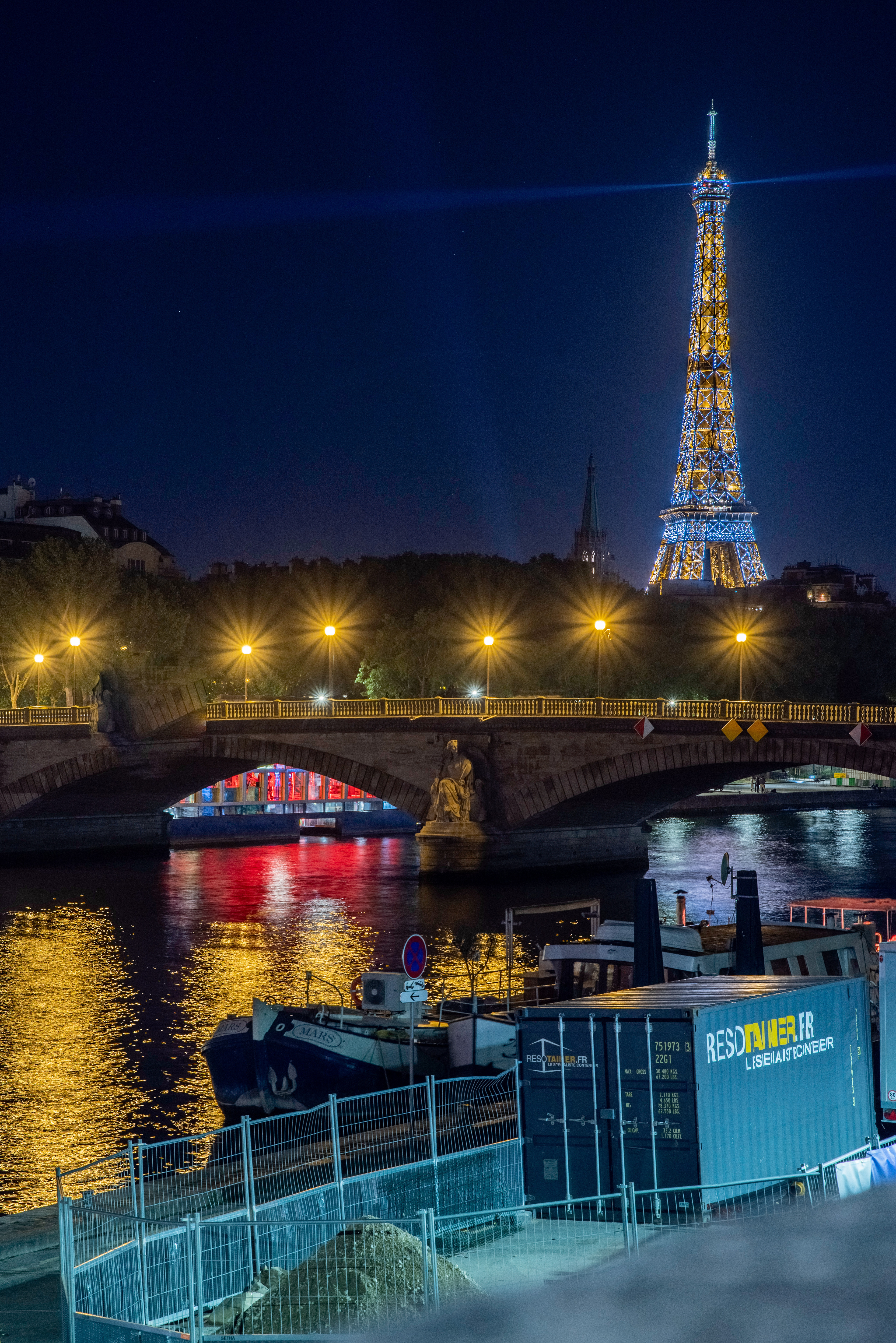 La Seine et la tour Eiffel