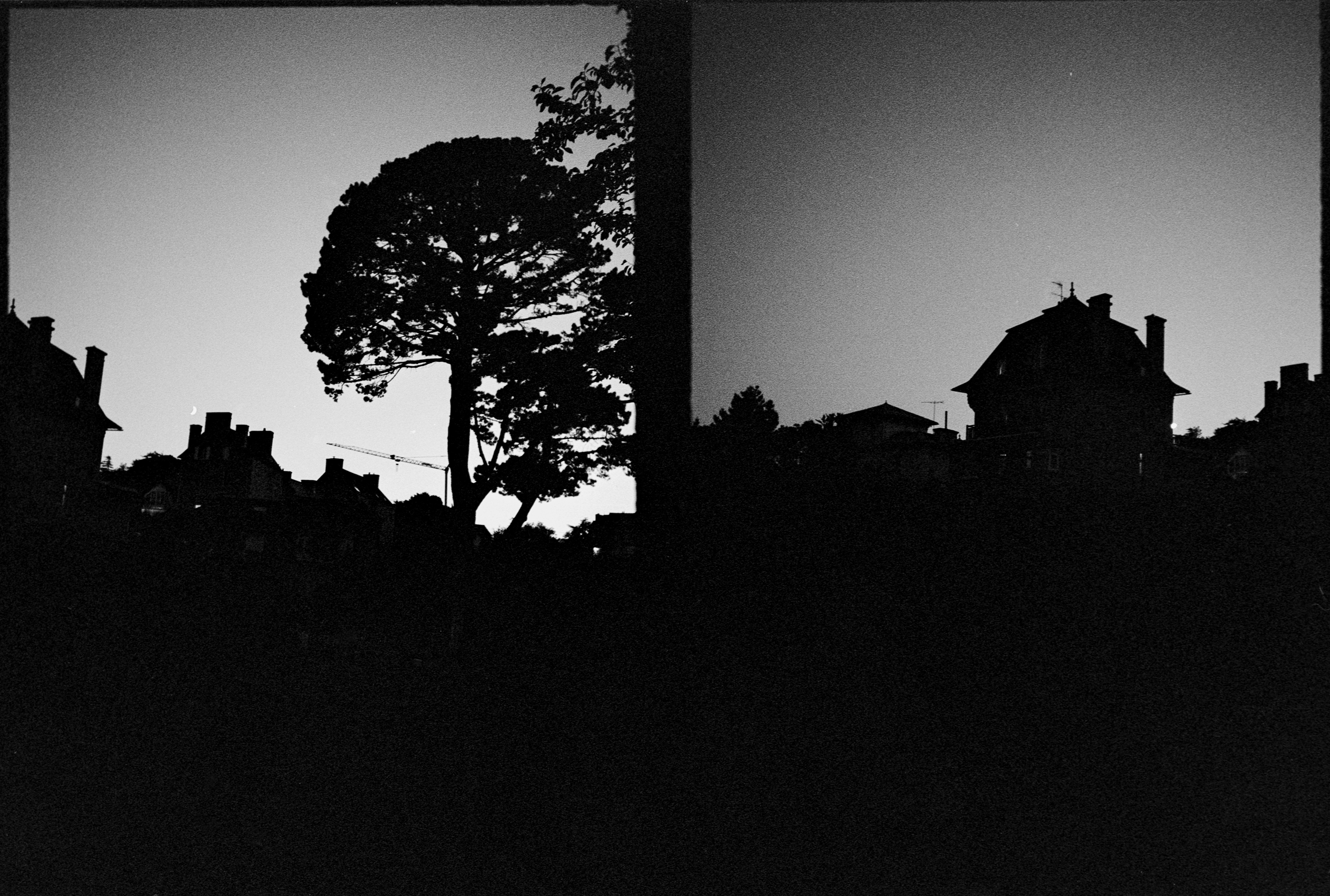 Square des Fontenelles. pentax 17, Ilford XP2