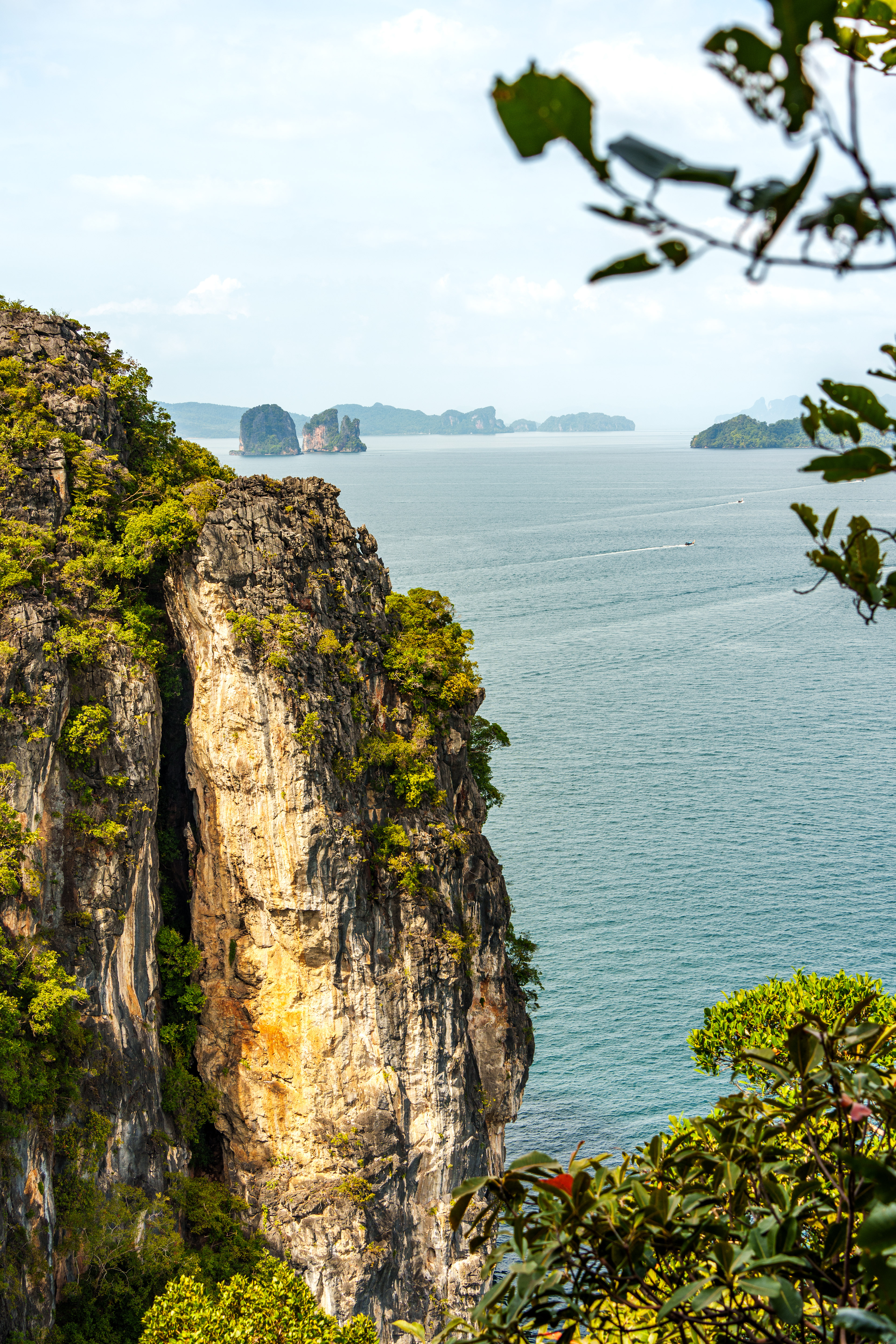 falaise de Koh Hong