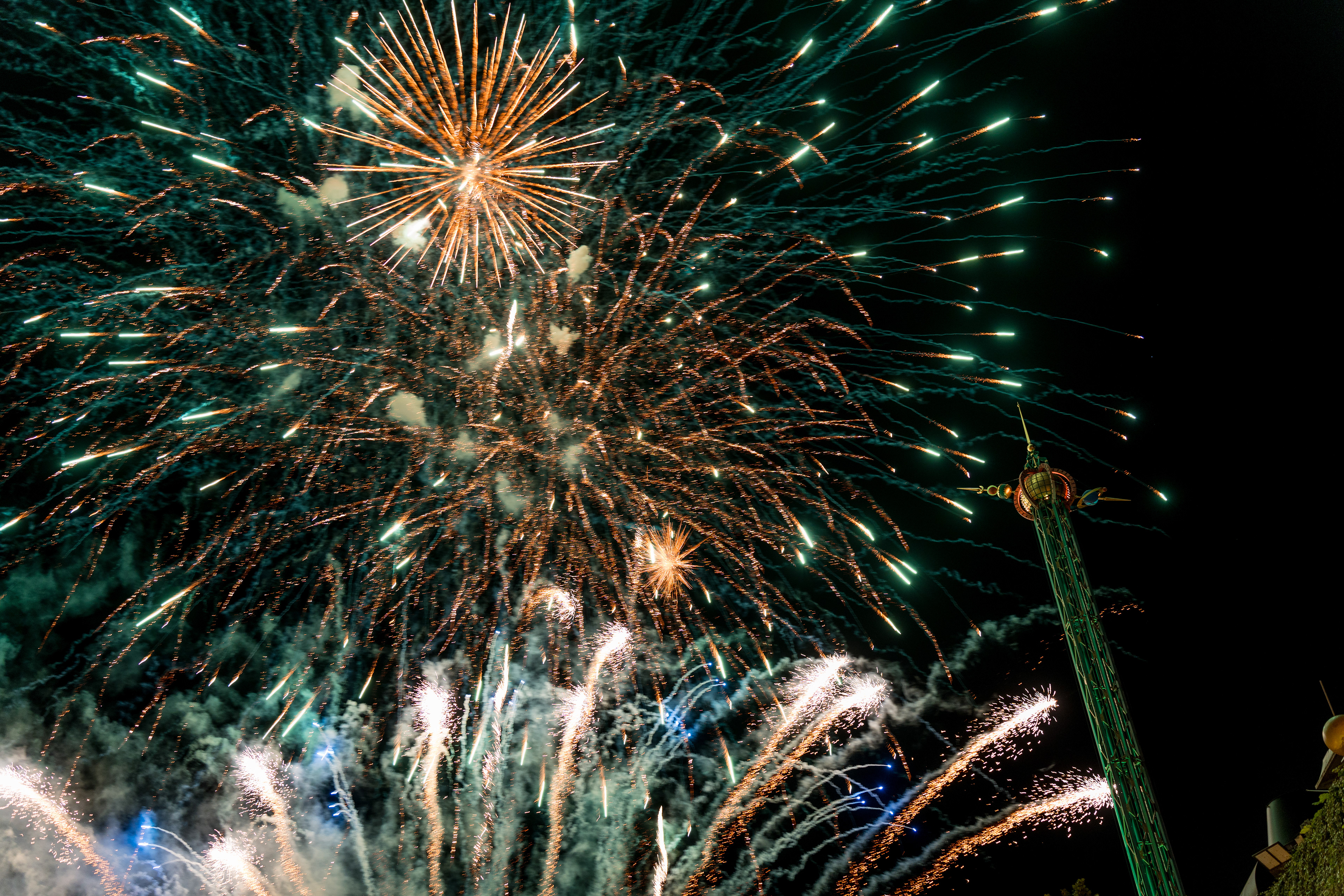 feu d'artifice