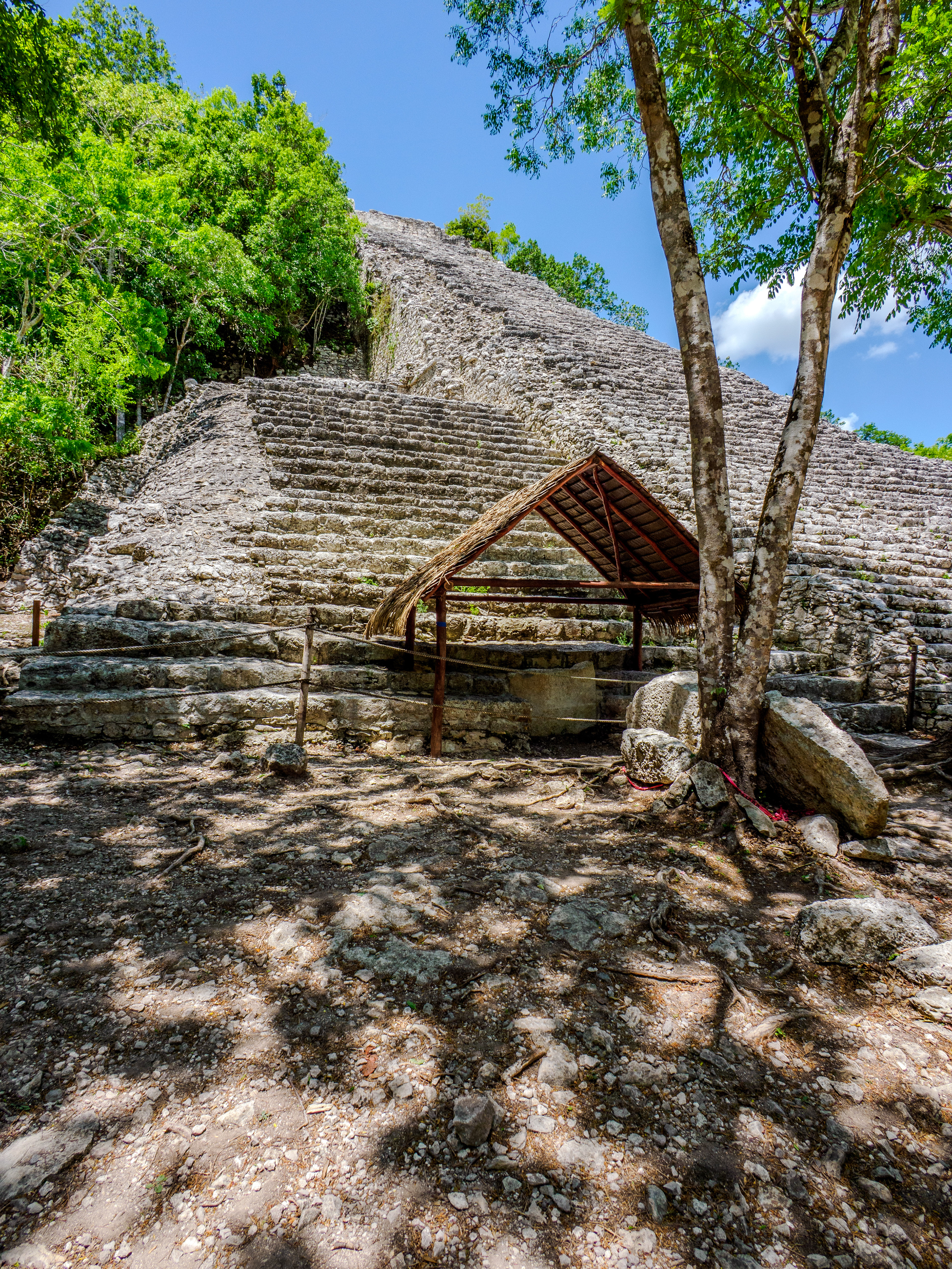 la grrande pyramide d e Coba