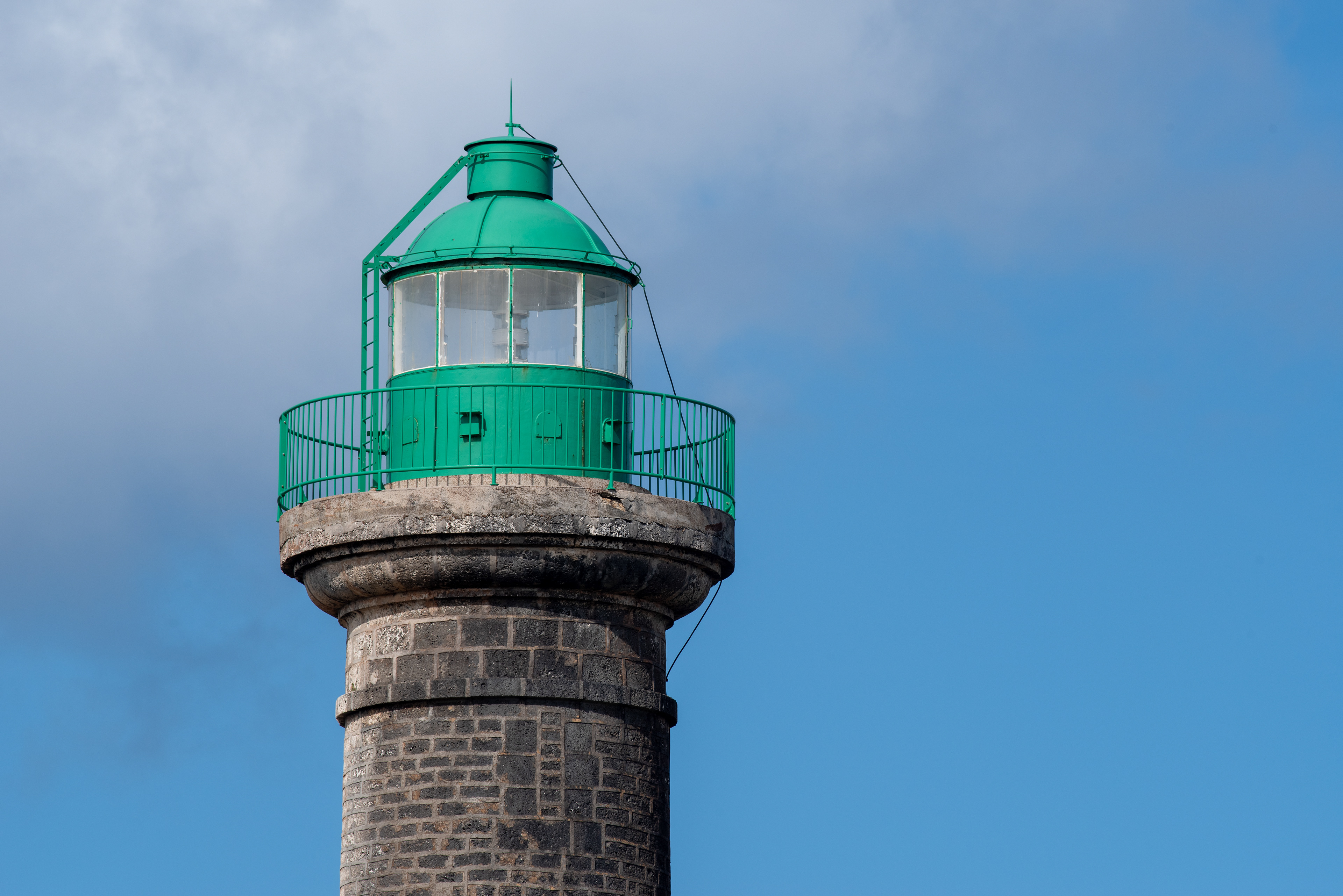 gros plan sur le phare