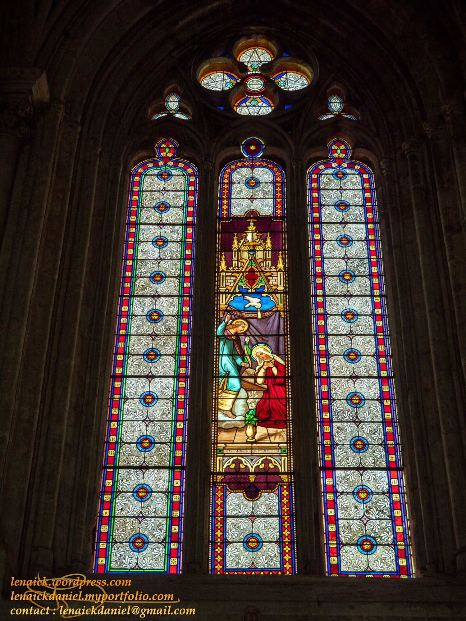 Vitraux de l'abbaye