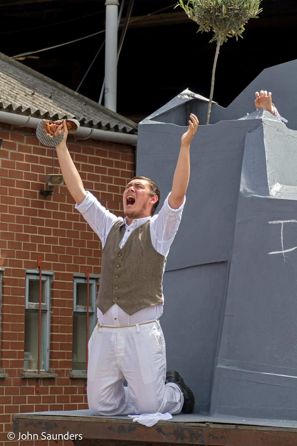 The Woman taken in Adultery, dress rehearsal