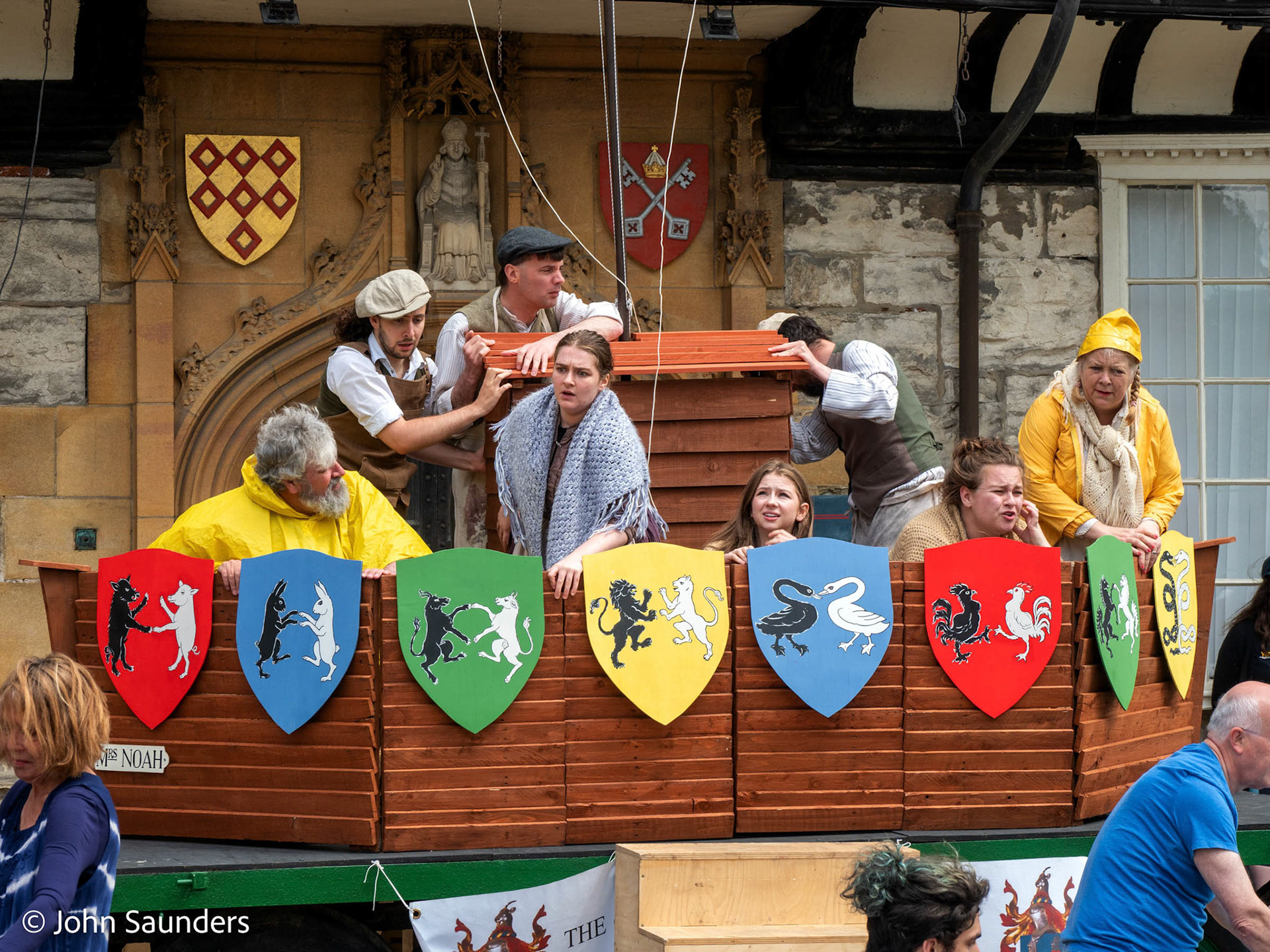 The Building of the Ark and the Flood - College Green
