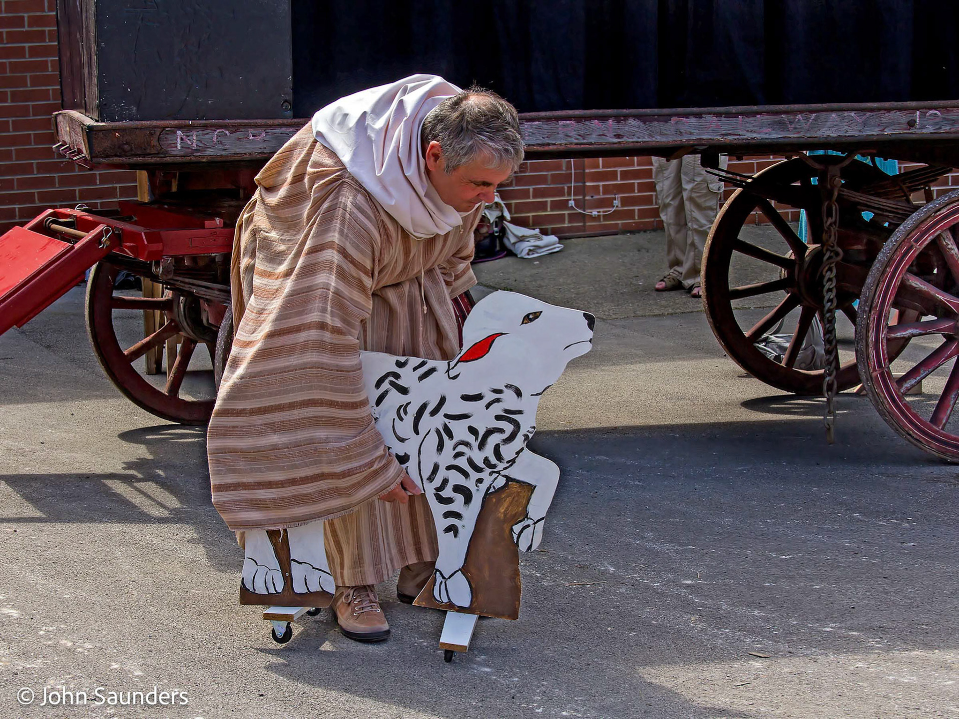 Creation of the World to the Fifth Day, dress rehearsal