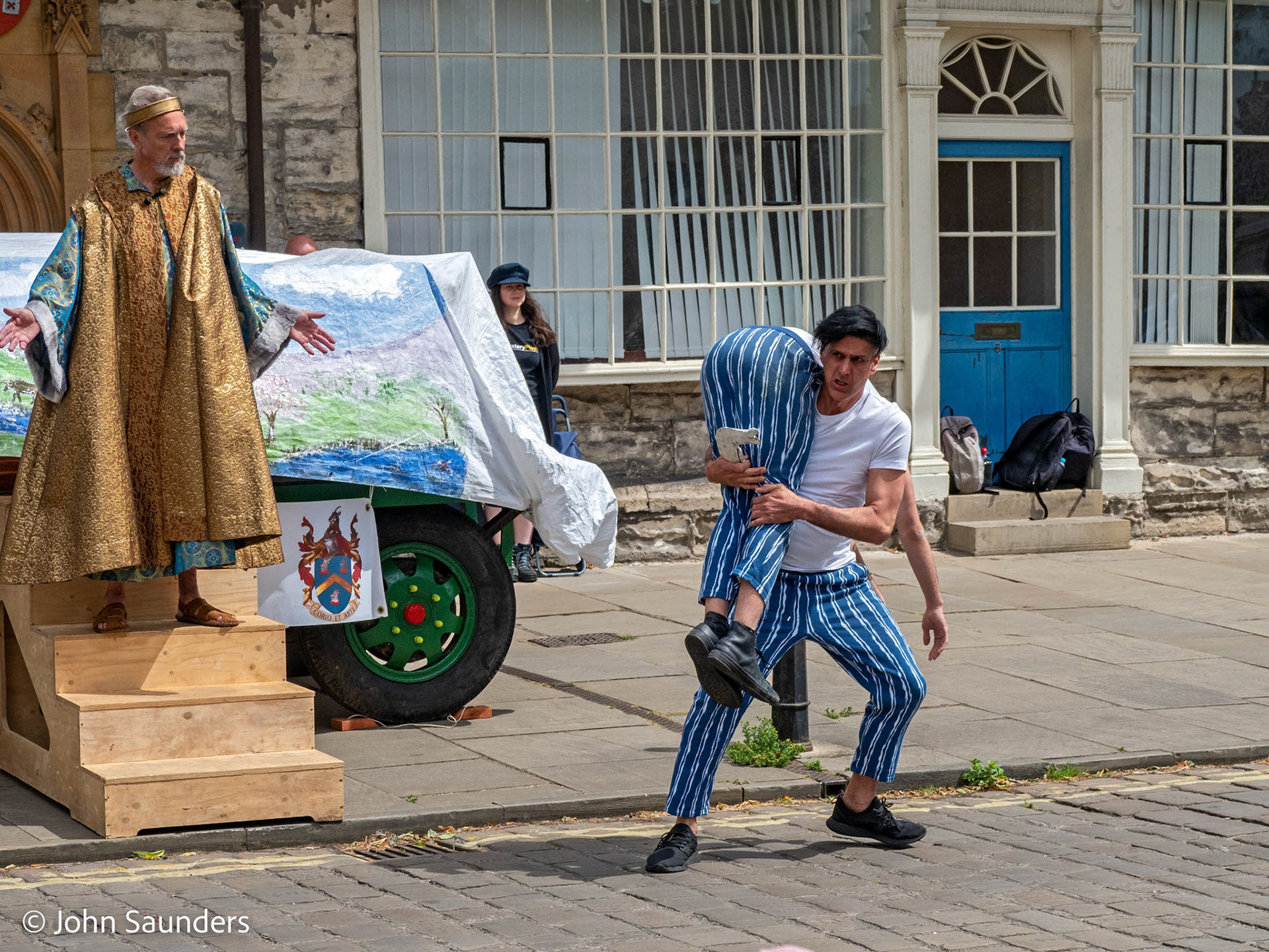 The Building of the Ark and the Flood - College Green
