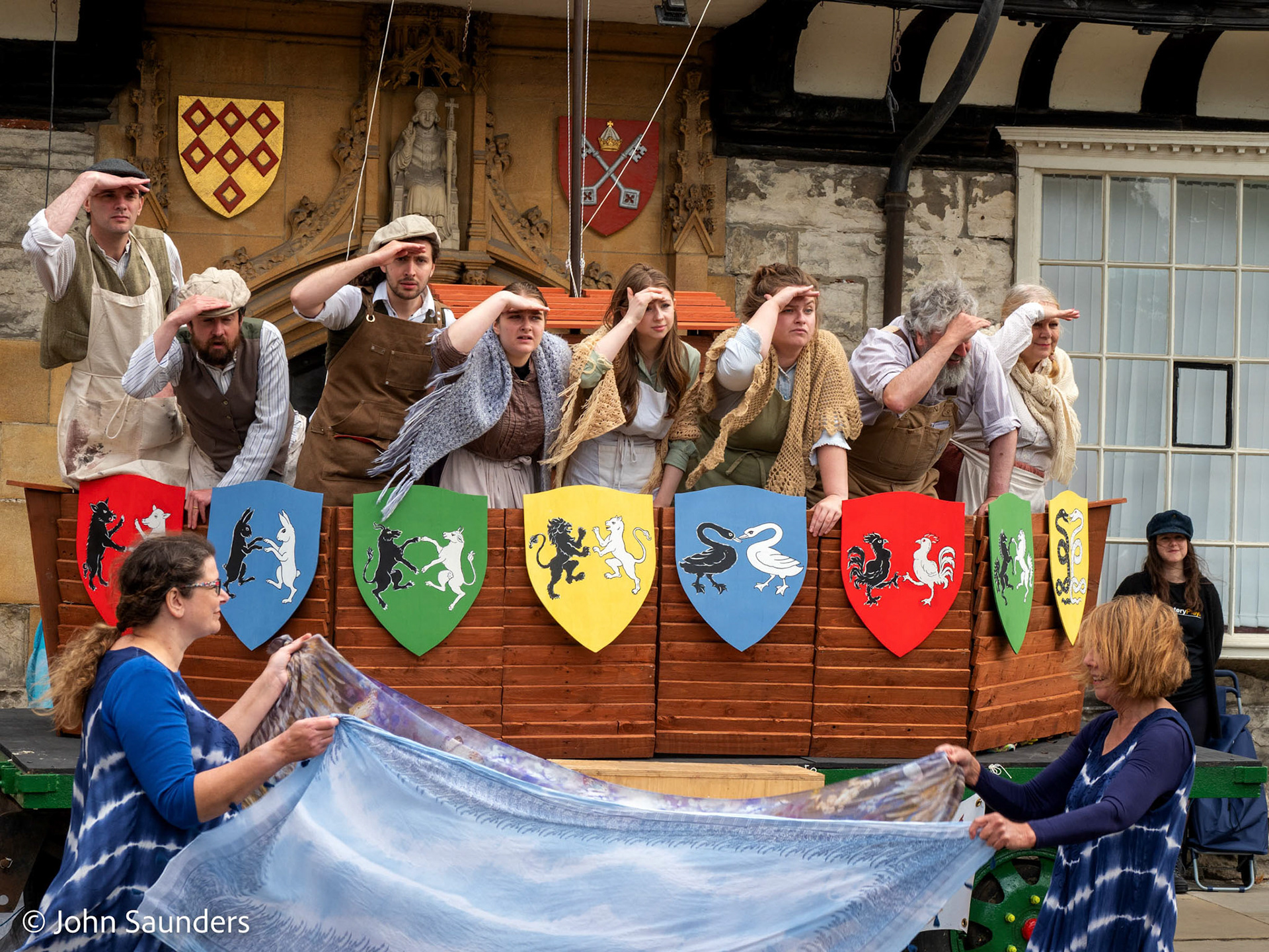 The Building of the Ark and the Flood - College Green
