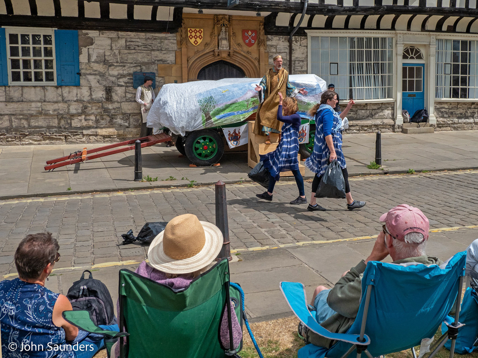 The Building of the Ark and the Flood - College Green