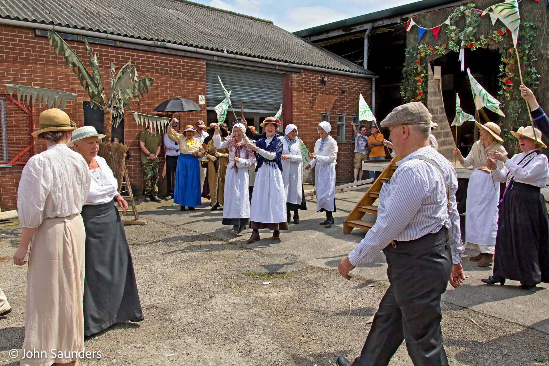 Christ's Entry into Jerusalem, dress rehearsal
