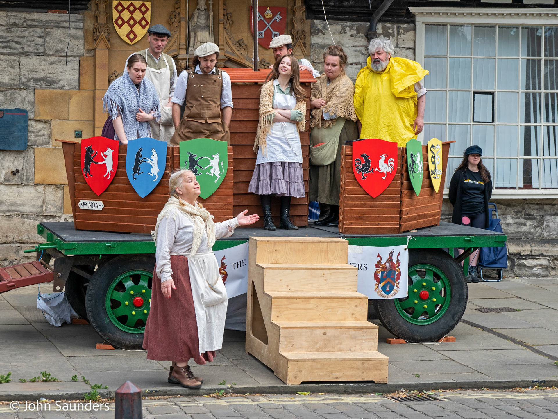 The Building of the Ark and the Flood - College Green