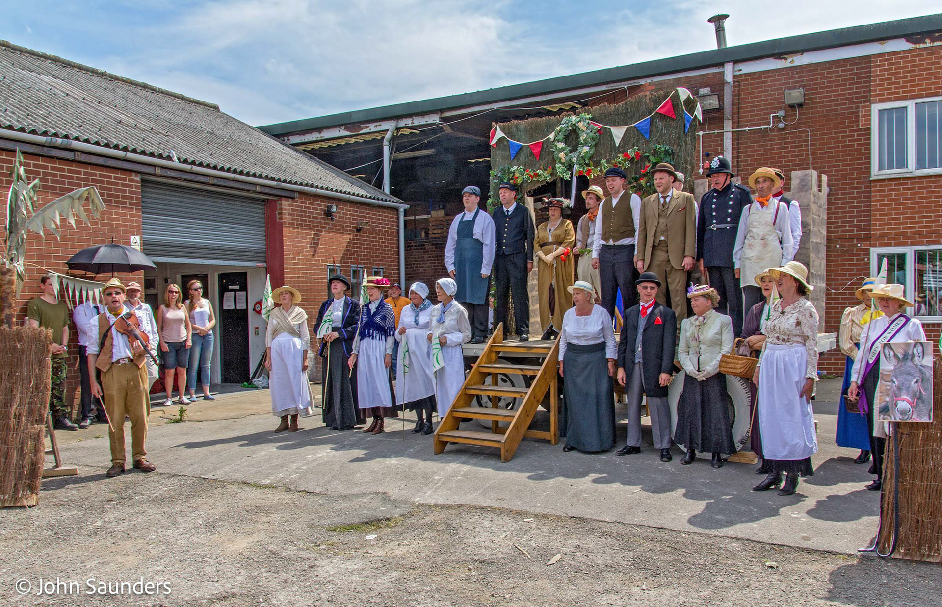 Christ's Entry into Jerusalem, dress rehearsal