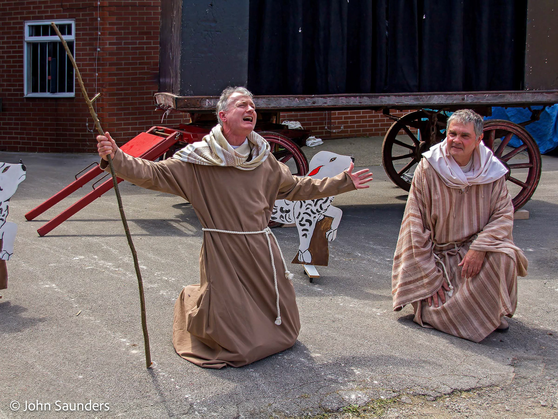 Creation of the World to the Fifth Day, dress rehearsal