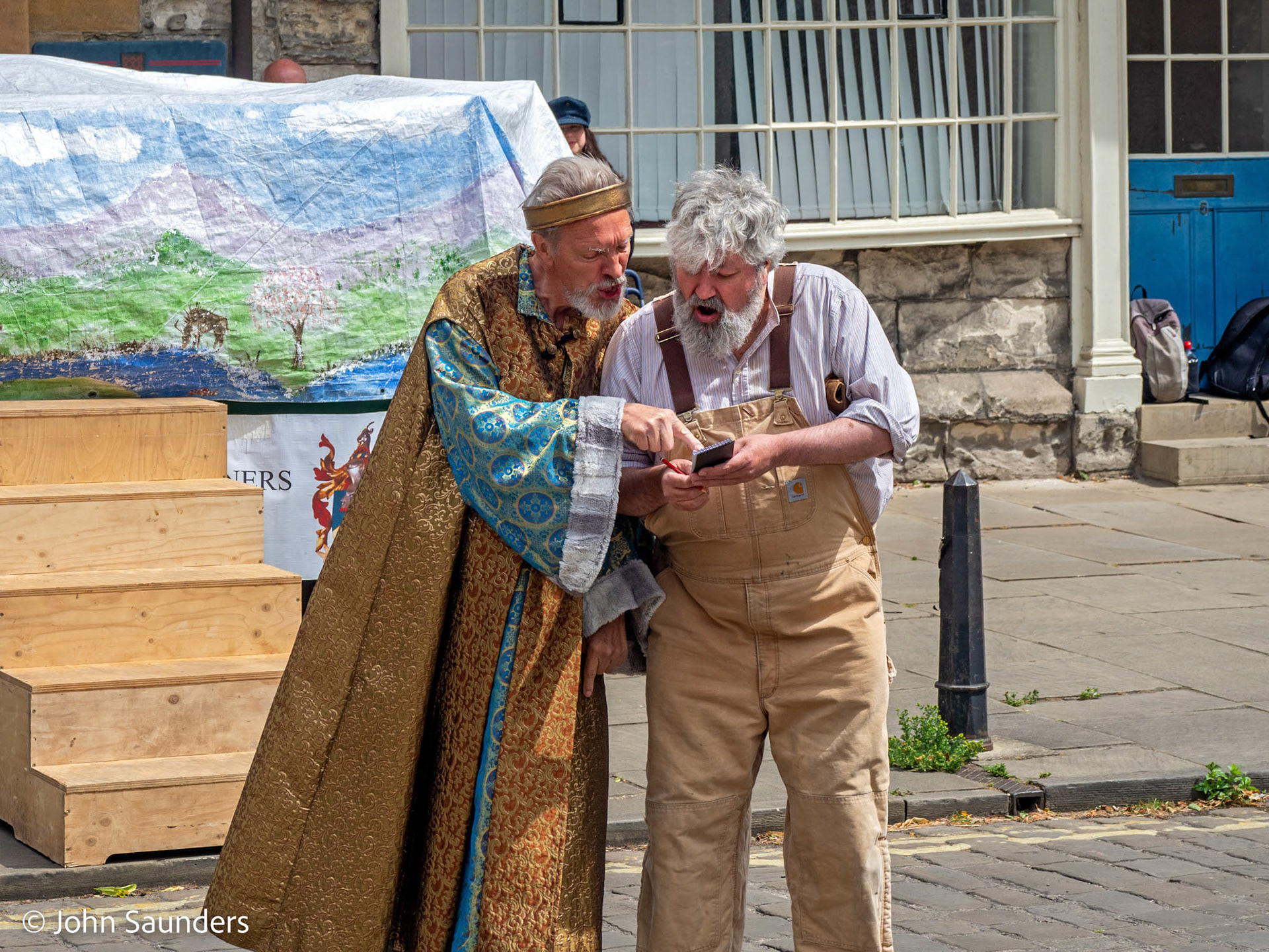 The Building of the Ark and the Flood - College Green