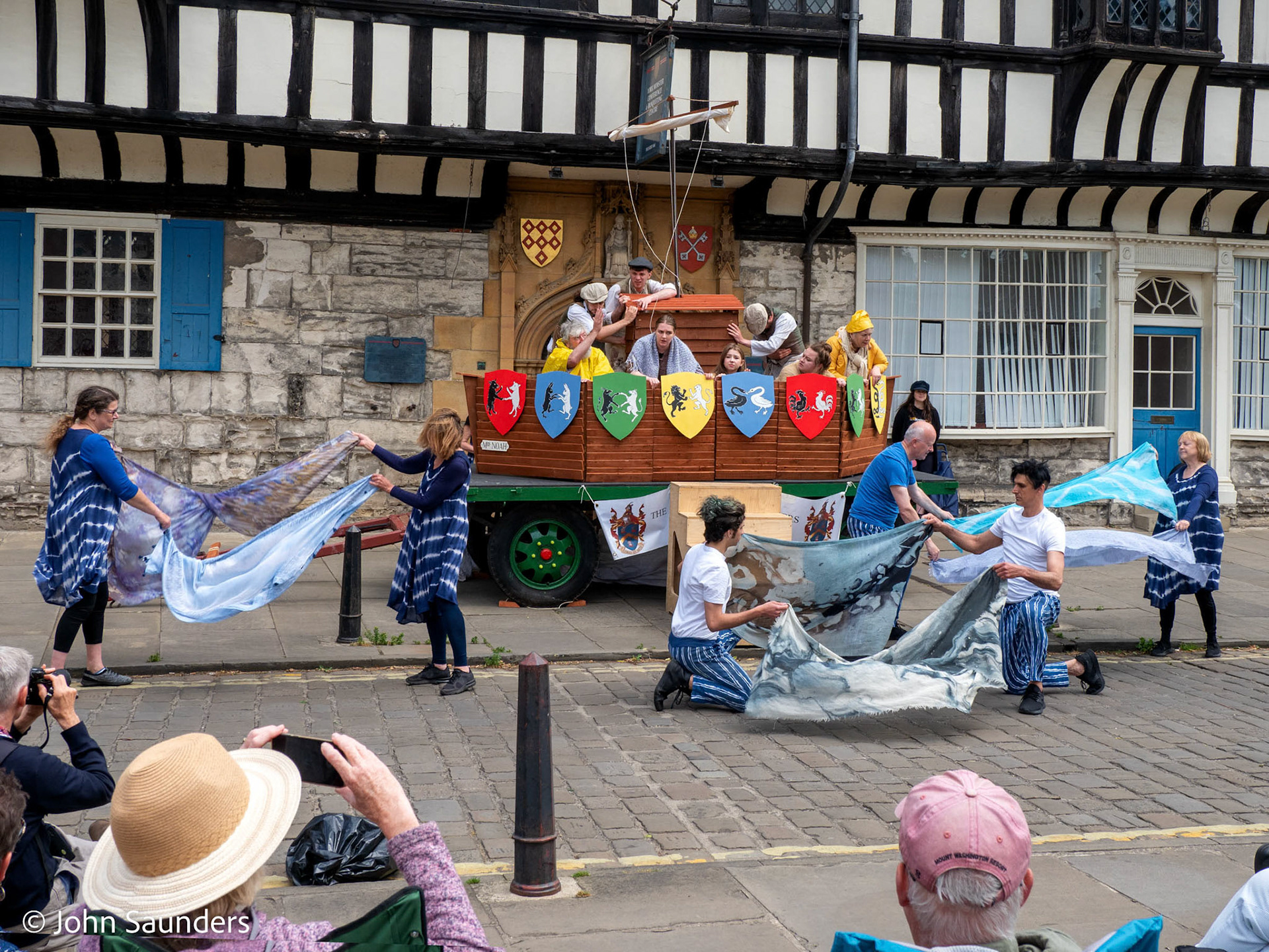 The Building of the Ark and the Flood - College Green