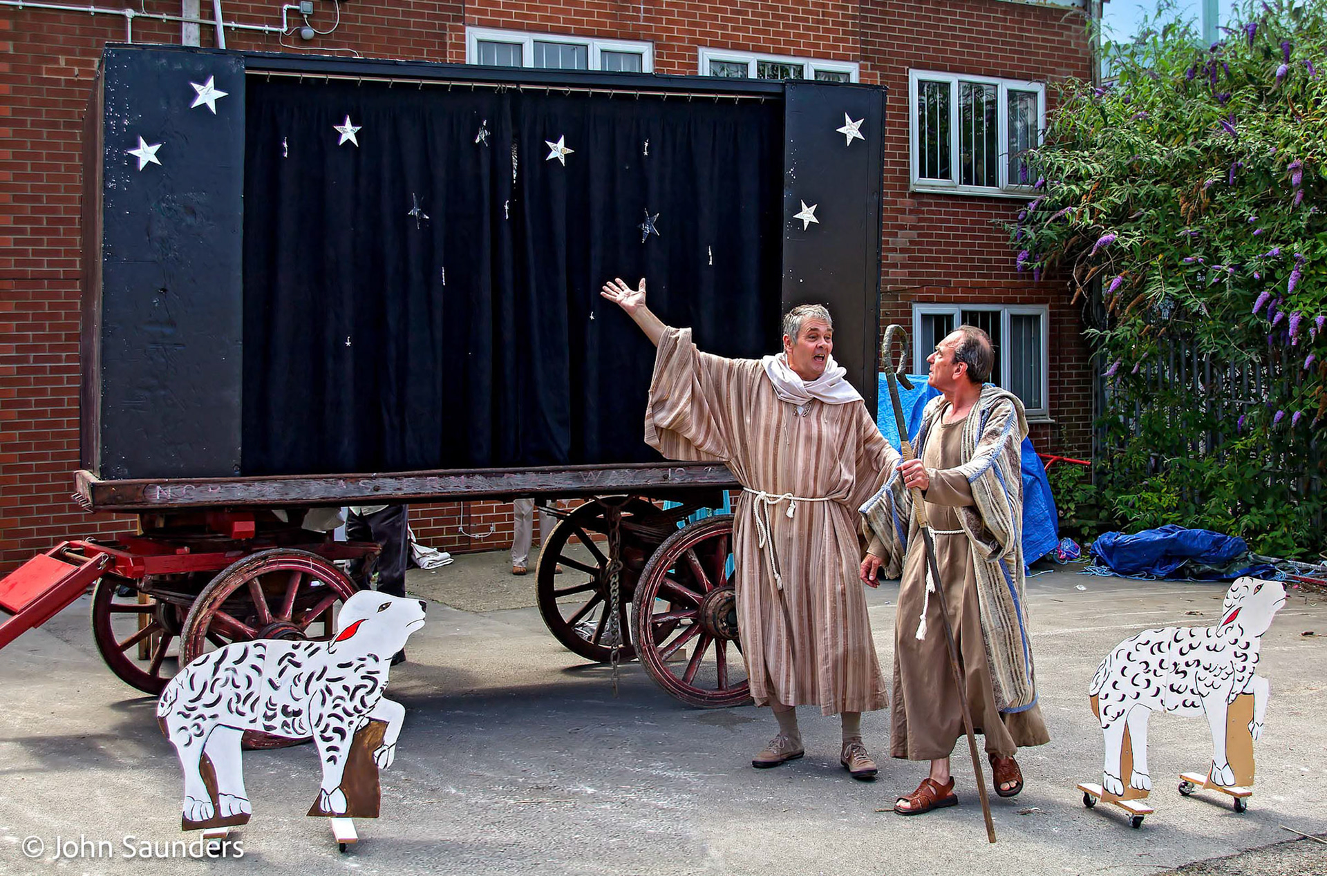 Creation of the World to the Fifth Day, dress rehearsal
