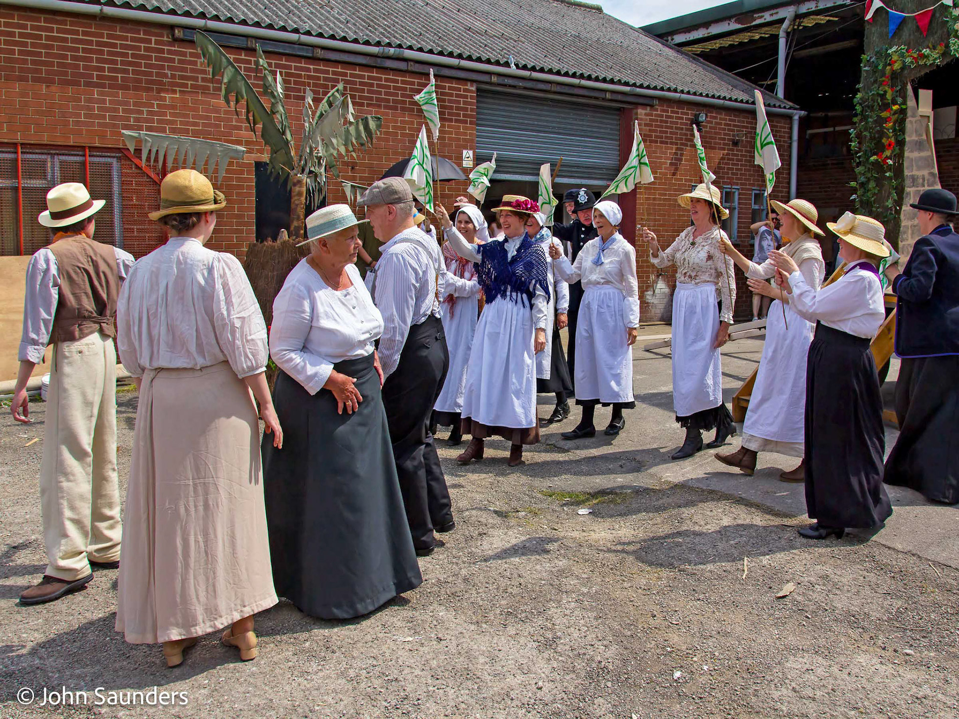 Christ's Entry into Jerusalem, dress rehearsal