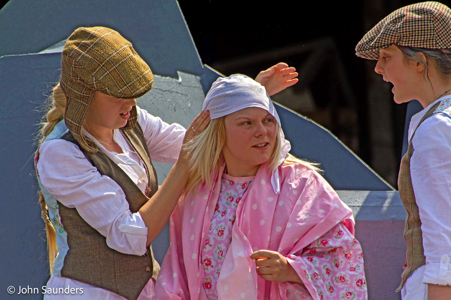 The Woman taken in Adultery, dress rehearsal