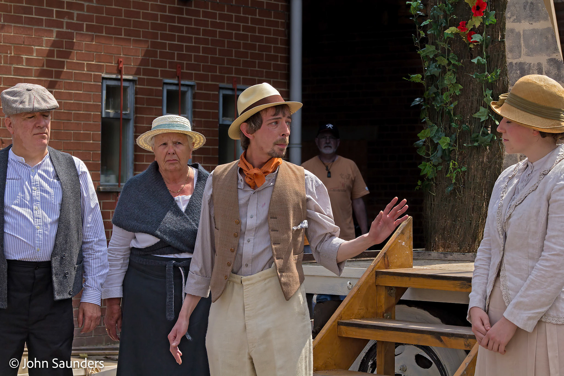 Christ's Entry into Jerusalem, dress rehearsal